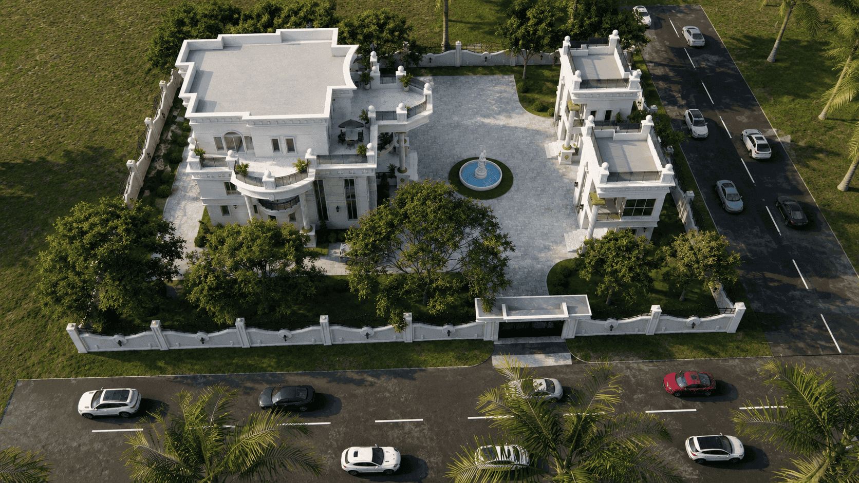 Grand 6-Bedroom Triplex Duplex with Luxury Penthouse Terrace, Multiple Lounges, Chapel & Guesthouse Compound-6