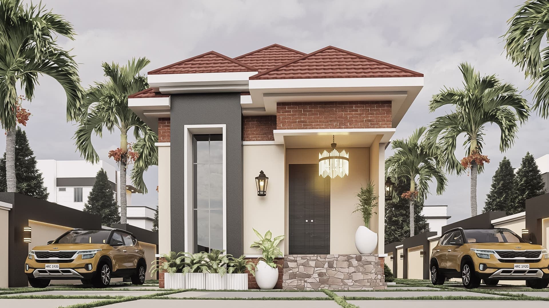Contemporary 4-Bedroom All-Ensuite Bungalow with Spacious Lounge & Private Guest Suite-1