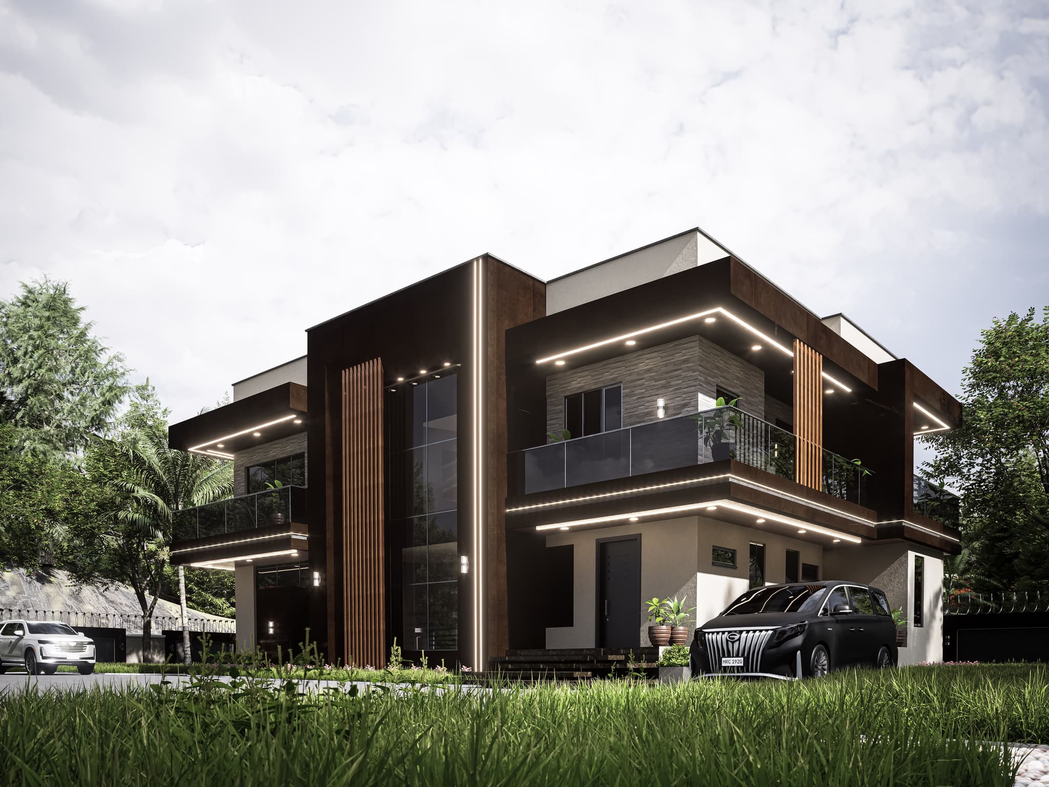 Luxury 4-Bedroom Duplex with Attached 3-Bedroom Duplex – Dual Family Residence-2