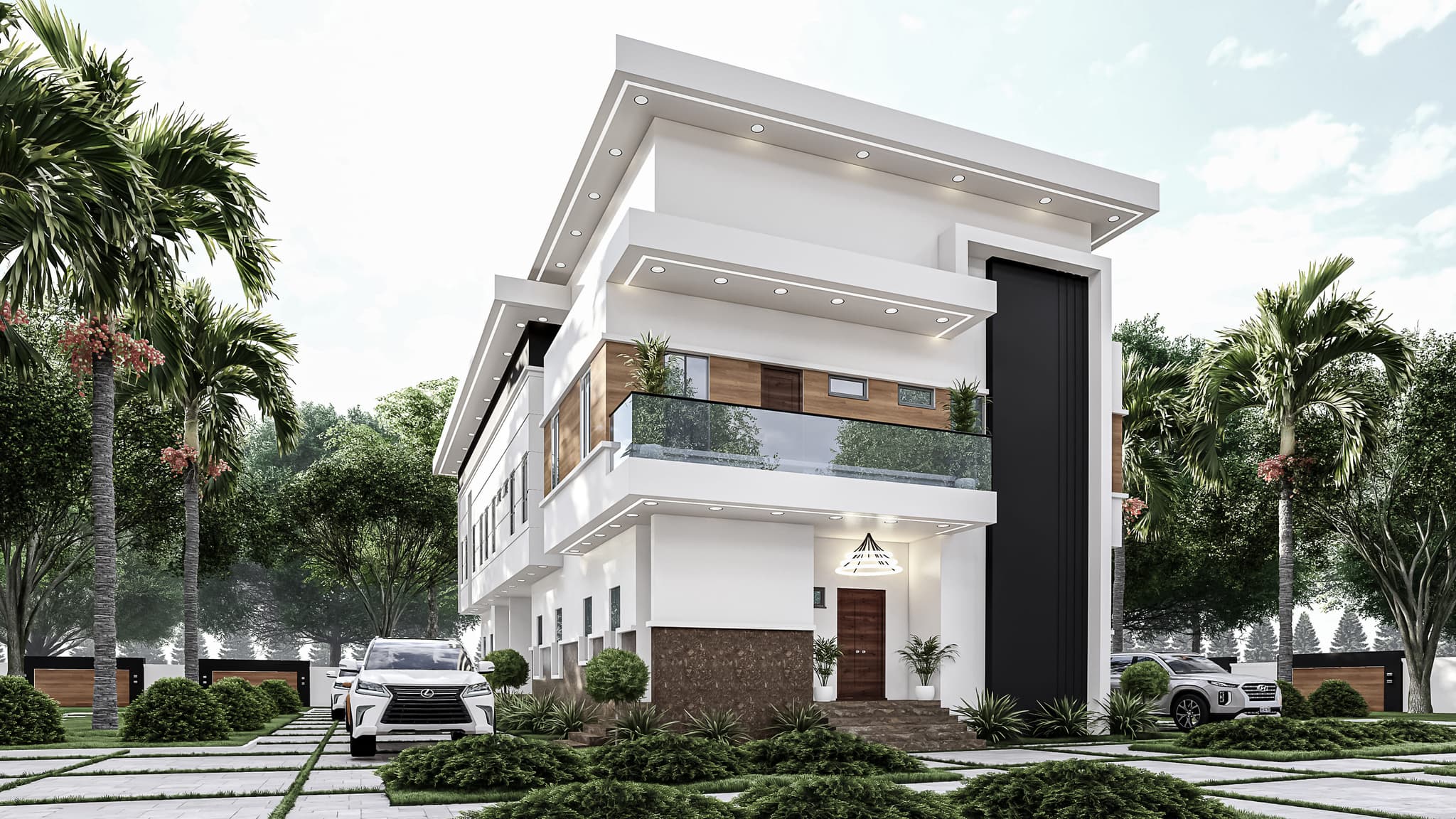 Three-Unit 3-Bedroom Duplex Development with Spacious Living Areas, Private Balconies & Modern Family Spaces-4