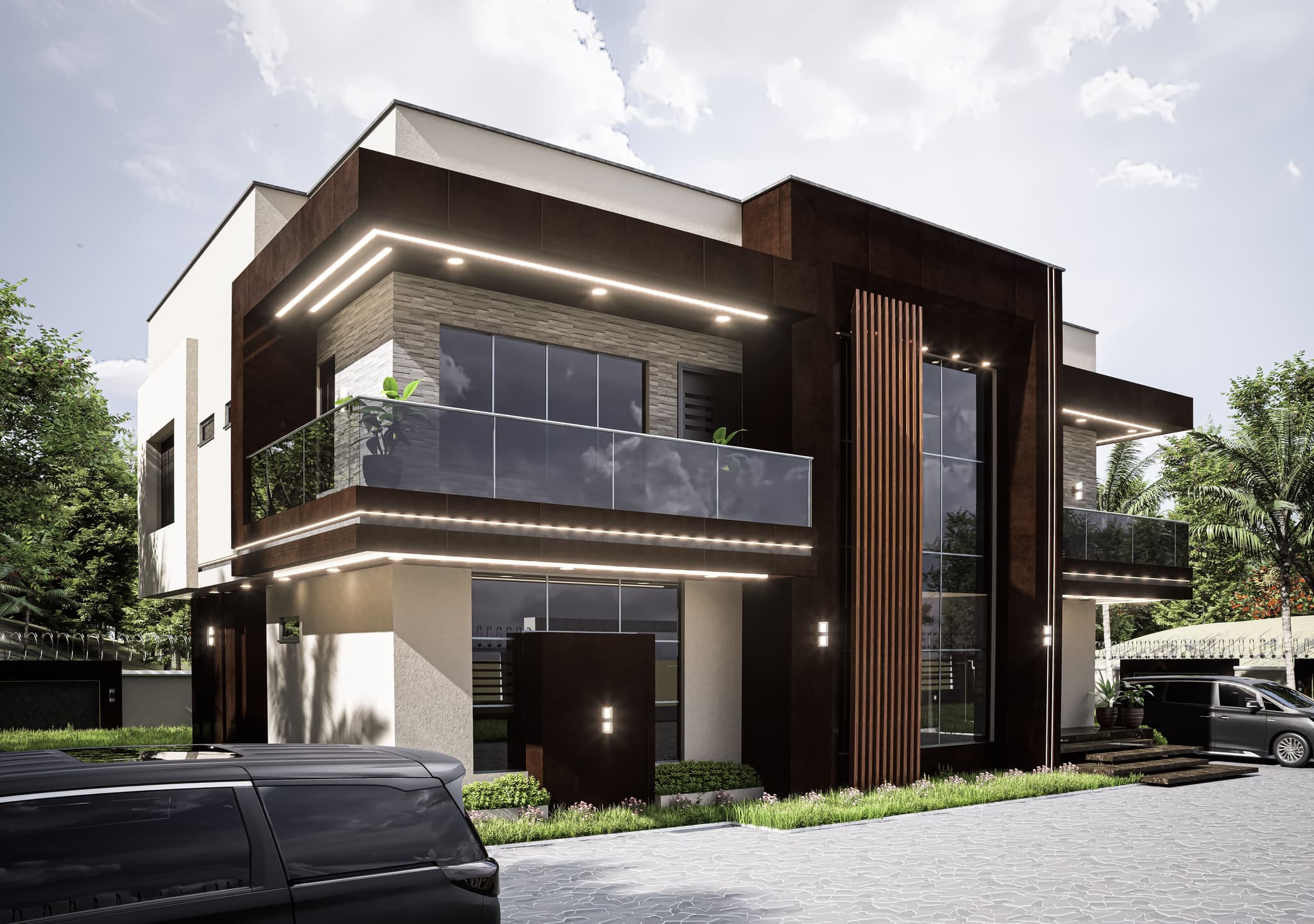 Luxury 4-Bedroom Duplex with Attached 3-Bedroom Duplex – Dual Family Residence-4