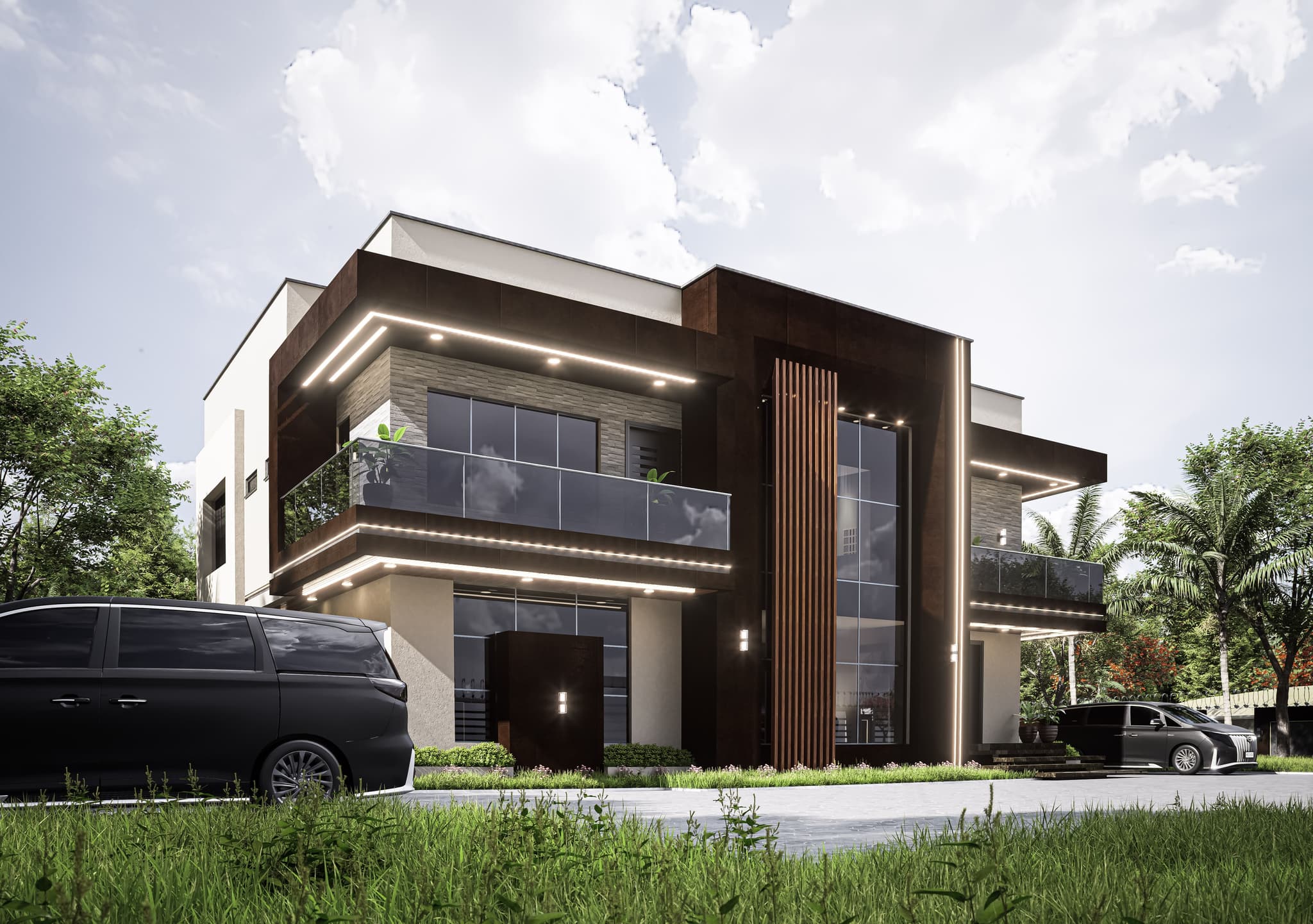 Luxury 4-Bedroom Duplex with Attached 3-Bedroom Duplex – Dual Family Residence-3