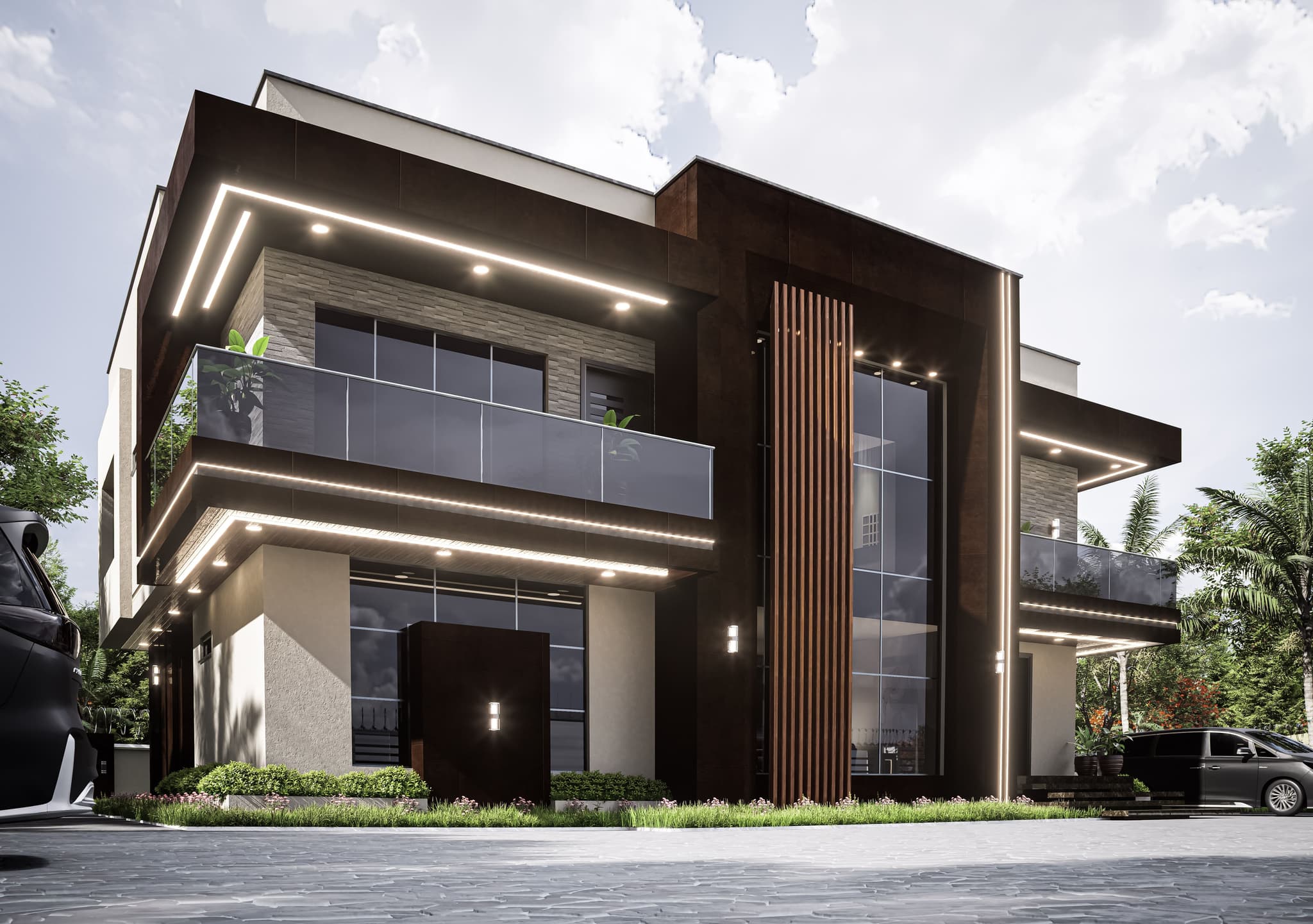 Luxury 4-Bedroom Duplex with Attached 3-Bedroom Duplex – Dual Family Residence-6