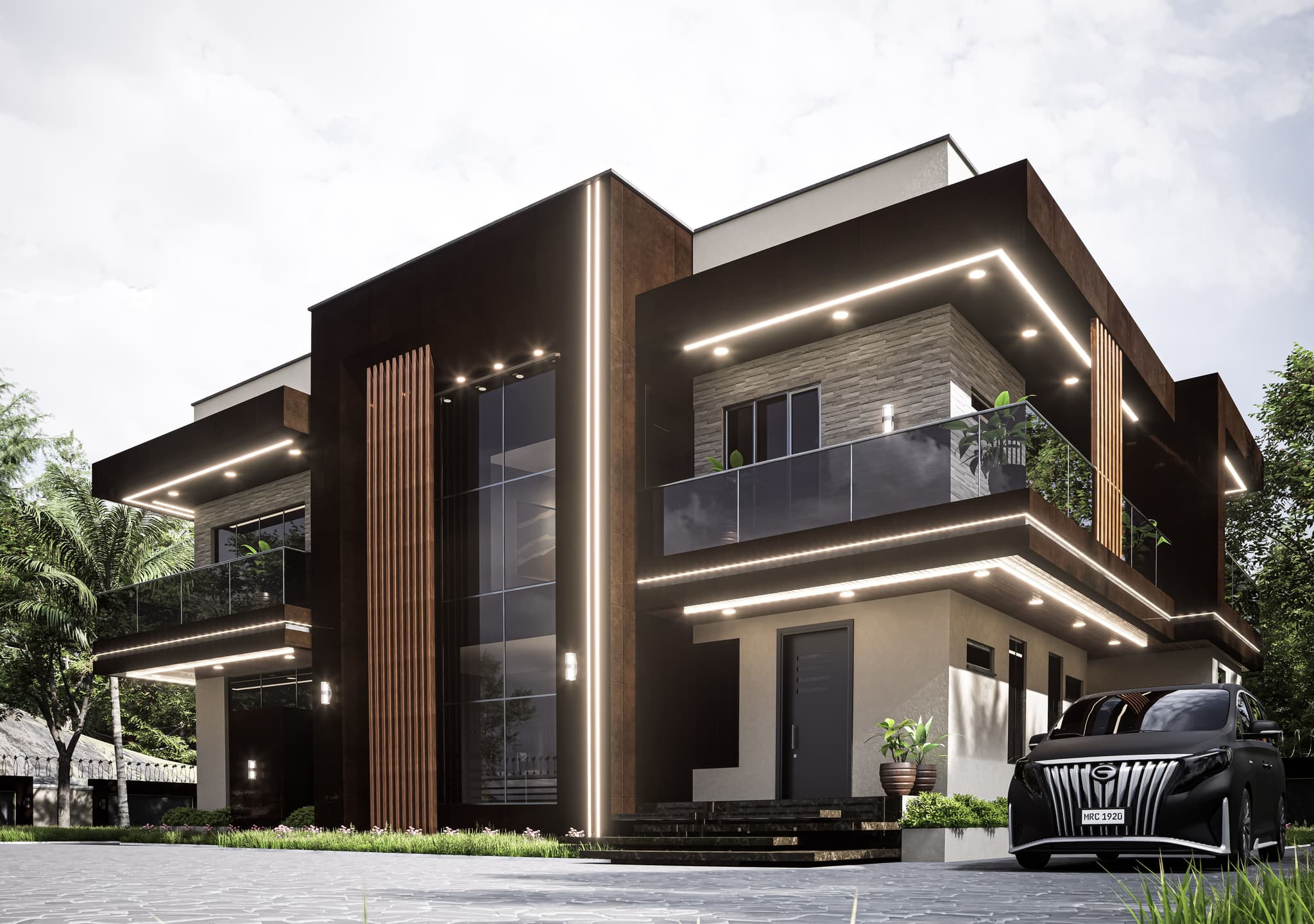Luxury 4-Bedroom Duplex with Attached 3-Bedroom Duplex – Dual Family Residence-5