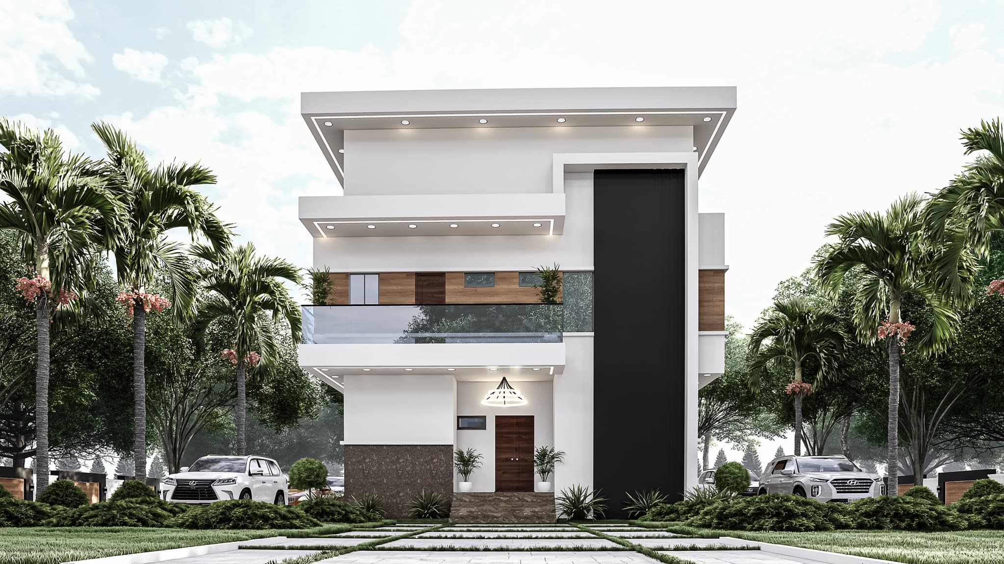 Three-Unit 3-Bedroom Duplex Development with Spacious Living Areas, Private Balconies & Modern Family Spaces-1