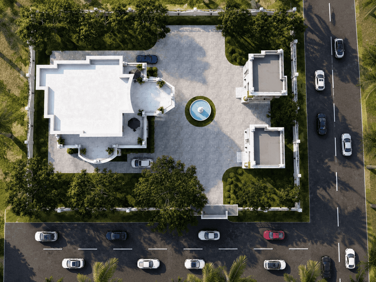 Grand 6-Bedroom Triplex Duplex with Luxury Penthouse Terrace, Multiple Lounges, Chapel & Guesthouse Compound-7