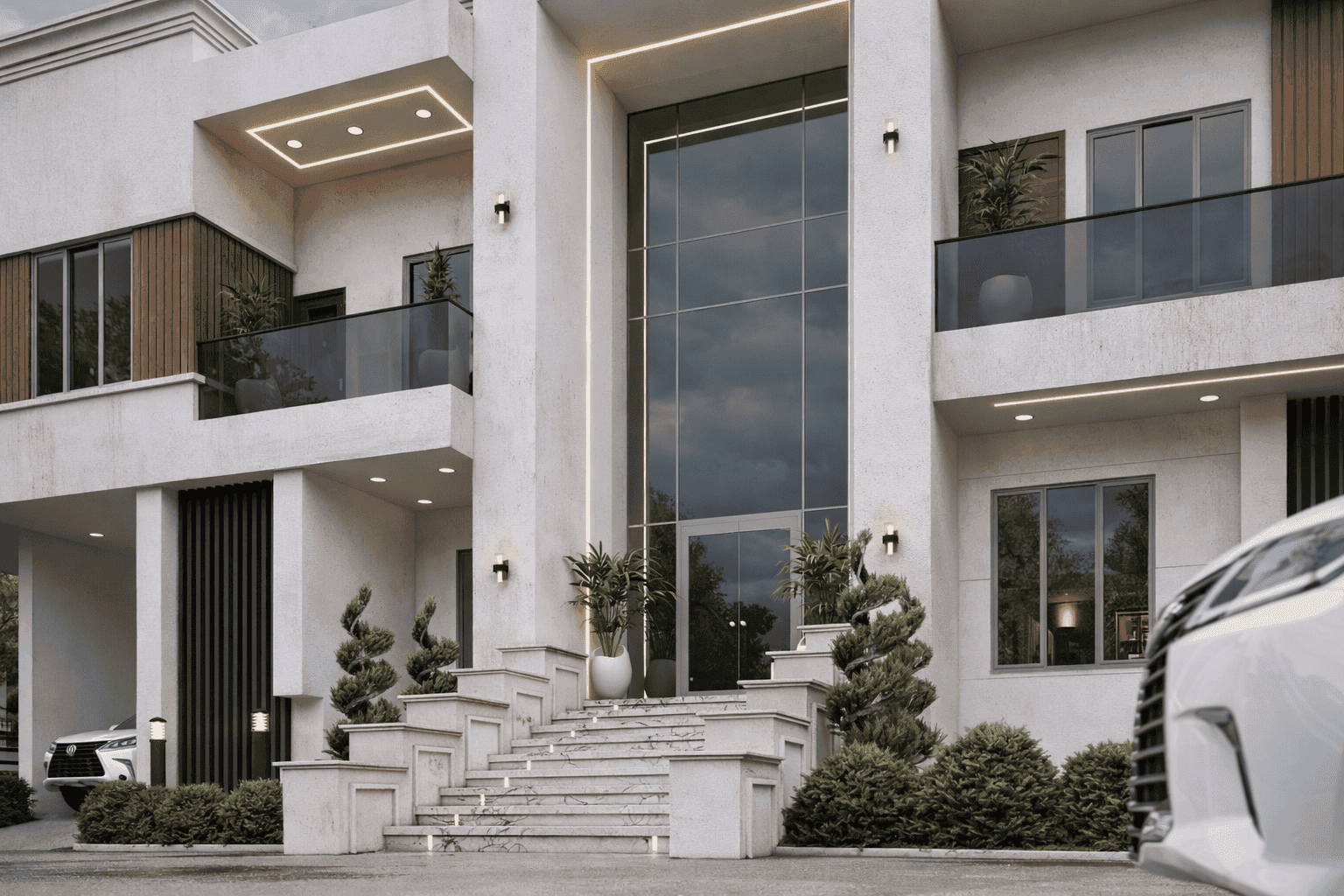 Contemporary 4-Bedroom Luxury Duplex with Open-Concept Living, Double-Volume Lounge & Front Sit-Out-6