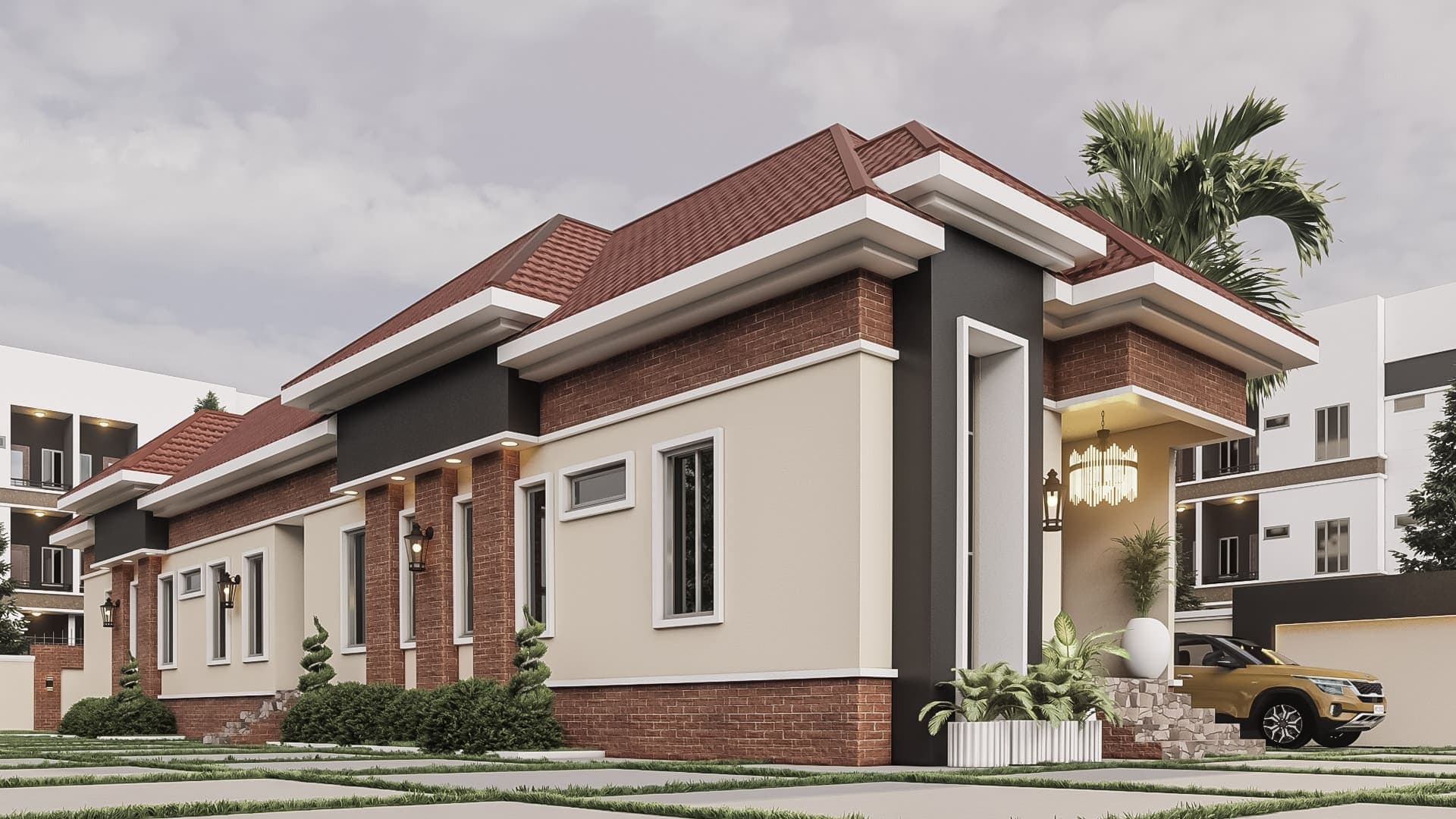 Contemporary 4-Bedroom All-Ensuite Bungalow with Spacious Lounge & Private Guest Suite-4