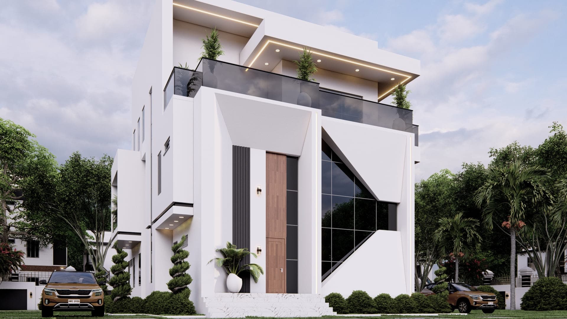 Luxury 6-Bedroom Duplex with Penthouse Master Suite, Cinema, Open Terrace & Double-Volume Living Space-4