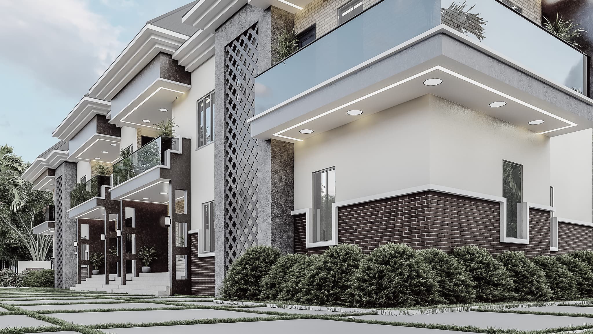 Modern 4-Unit 3-Bedroom Apartment Building – Spacious, Functional & Ideal for Multi-Family Living-2