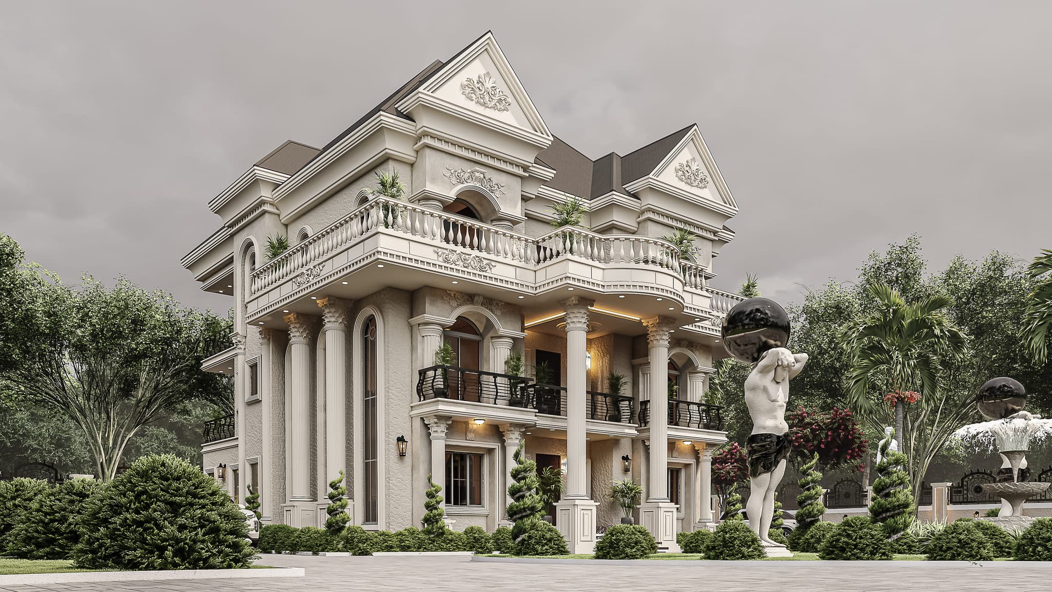 Luxury 12-Bedroom Duplex – Three Levels of Spacious, Modern Living-2