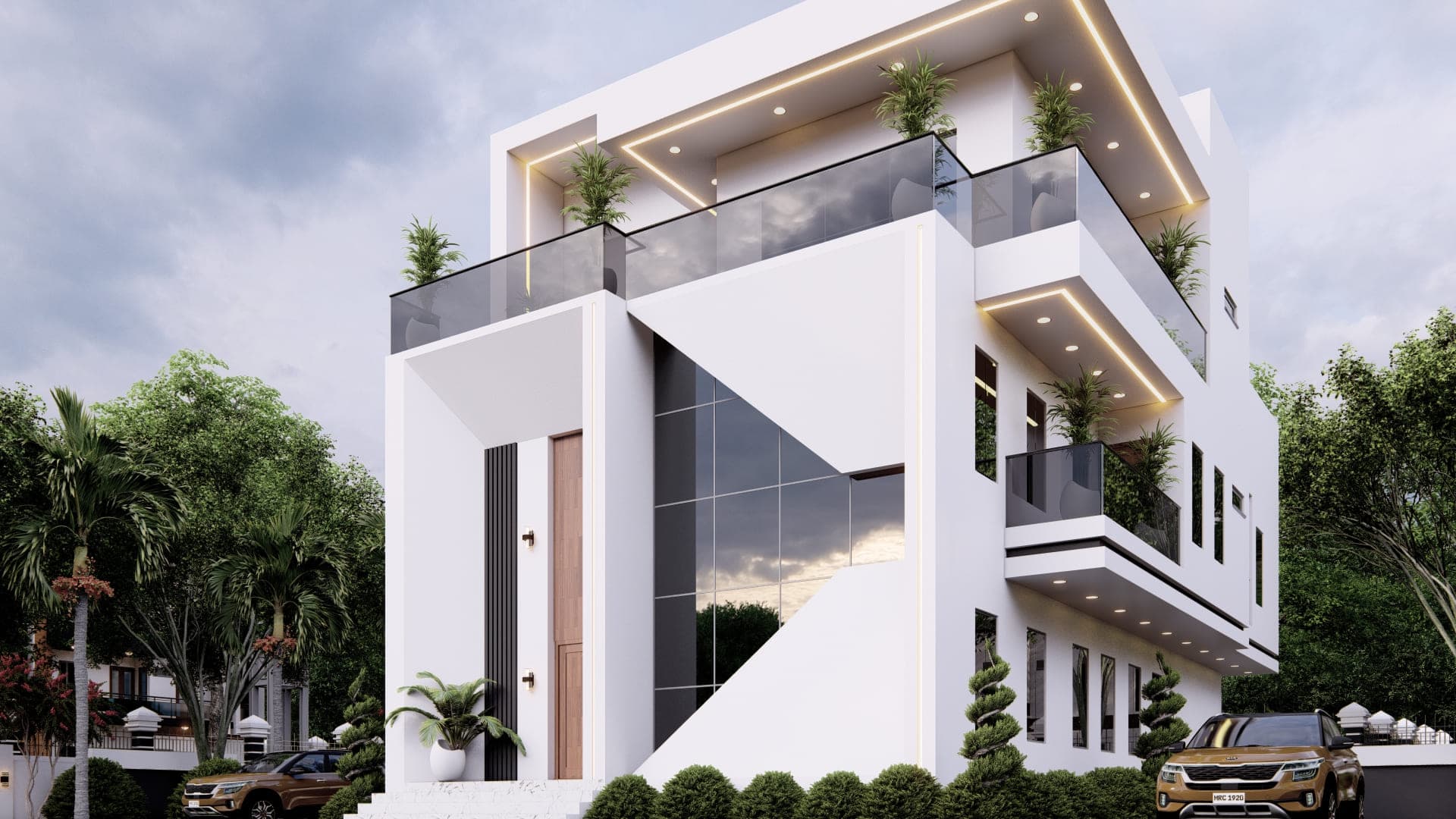 Luxury 6-Bedroom Duplex with Penthouse Master Suite, Cinema, Open Terrace & Double-Volume Living Space-2