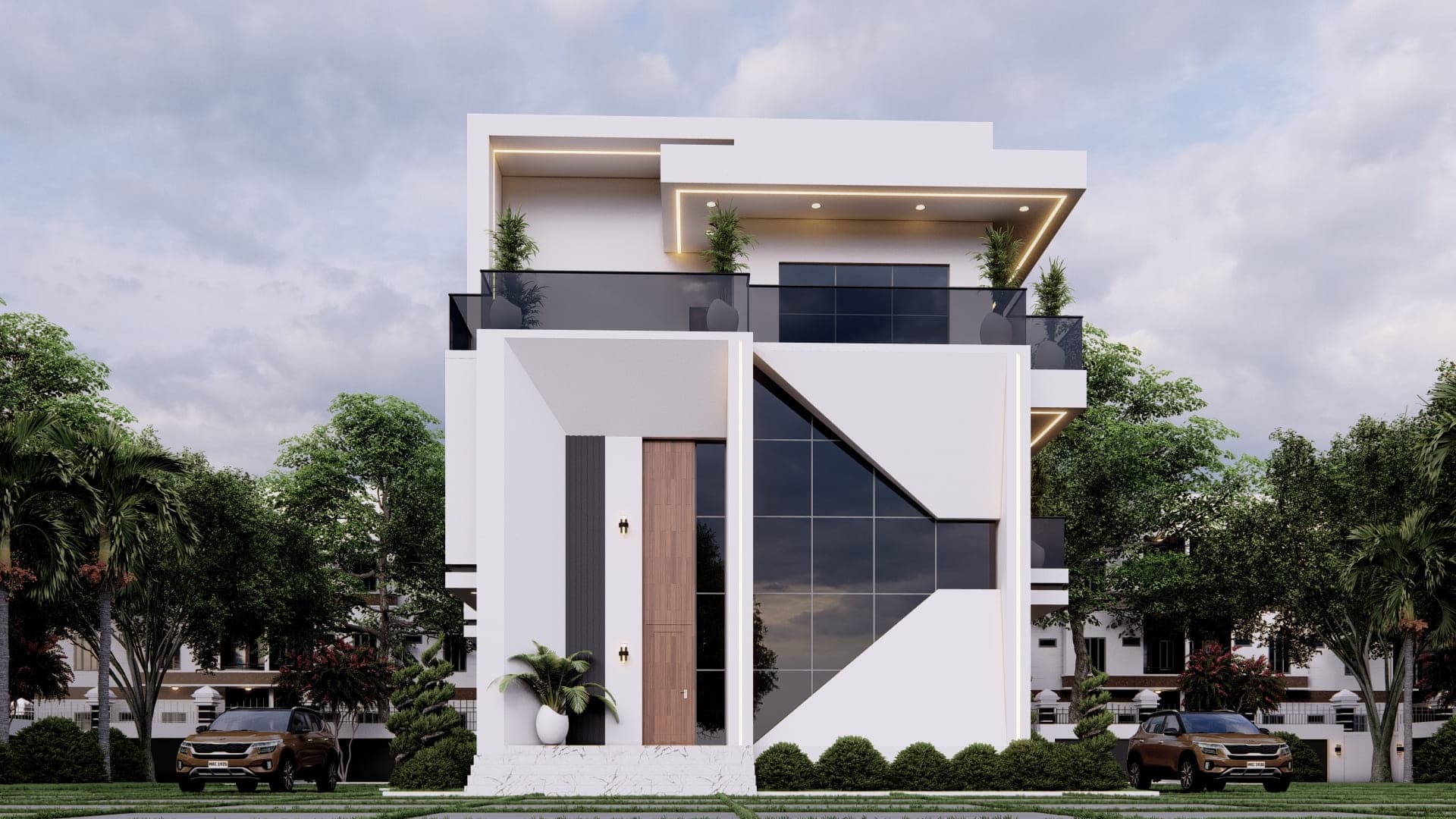Luxury 6-Bedroom Duplex with Penthouse Master Suite, Cinema, Open Terrace & Double-Volume Living Space-1