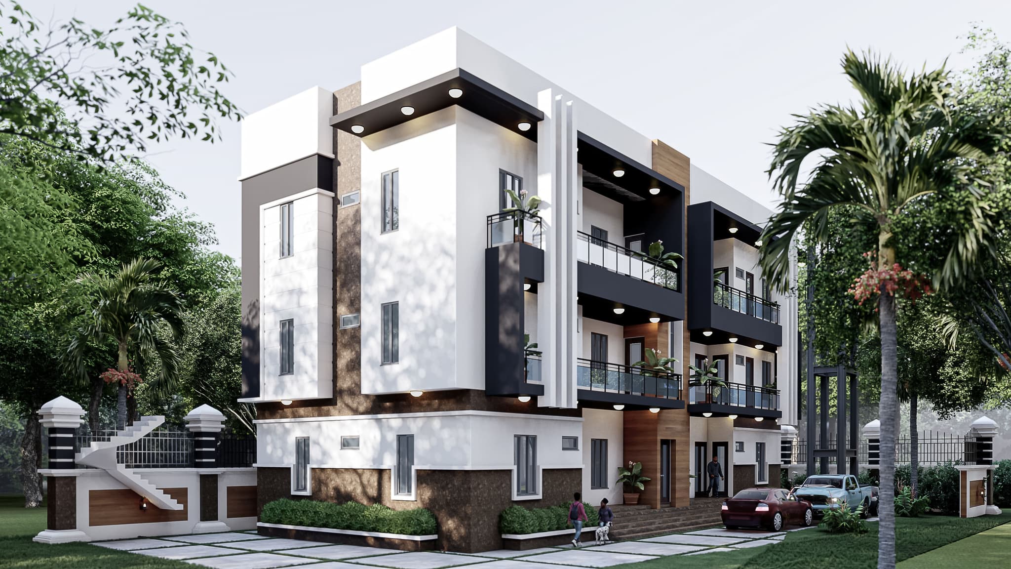Spacious 6-Unit 2-Bedroom Block of Flats with Modern Design-5