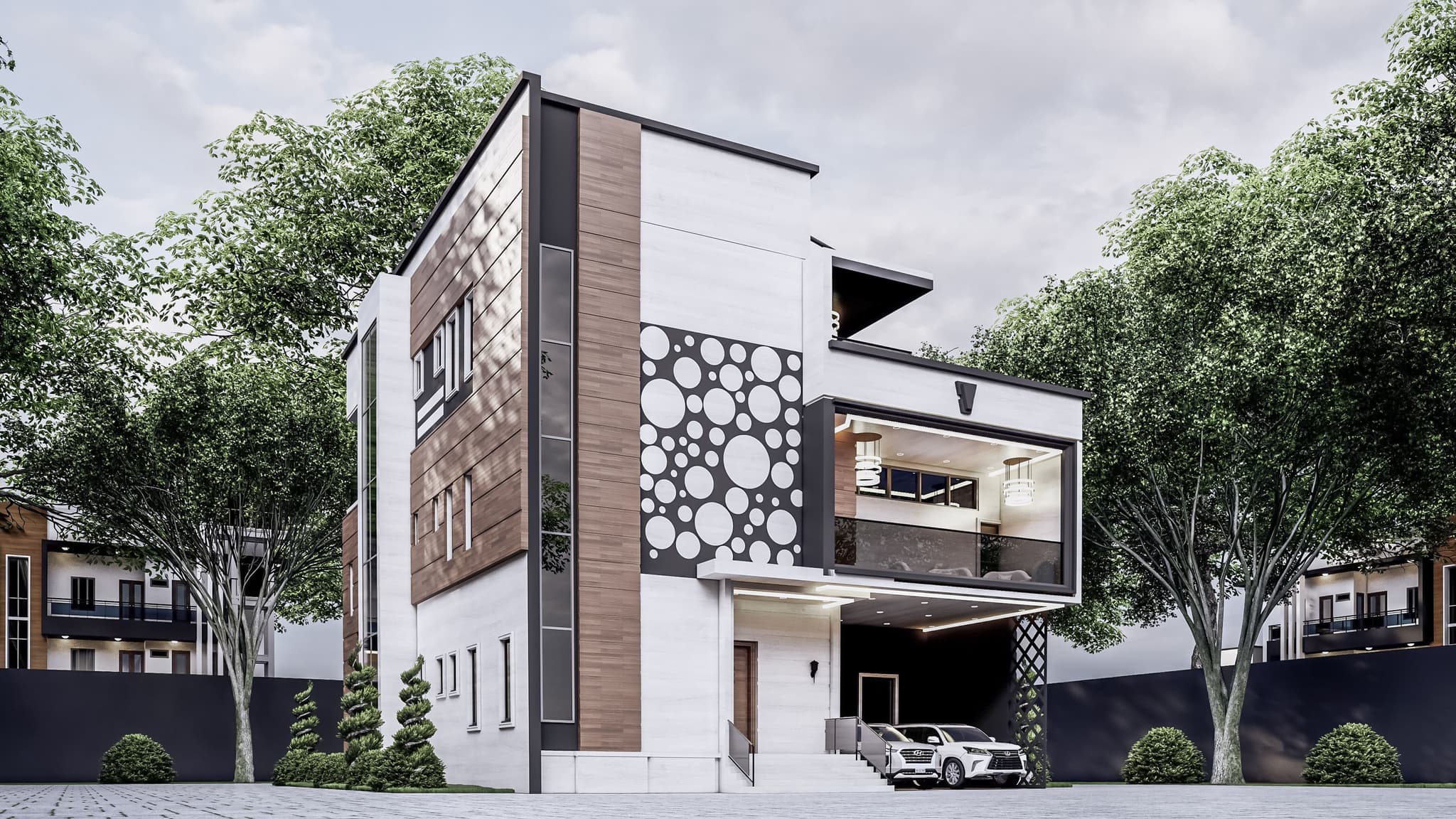 Ultra-Modern 5-Bedroom Duplex with Penthouse Suite, Cinema, Gym, Study & Double-Volume Living Space-2