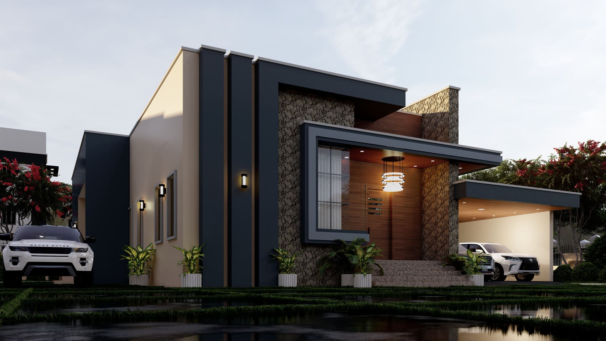 Contemporary 4-Bedroom All-Ensuite Bungalow with Spacious Lounge & Garage-3