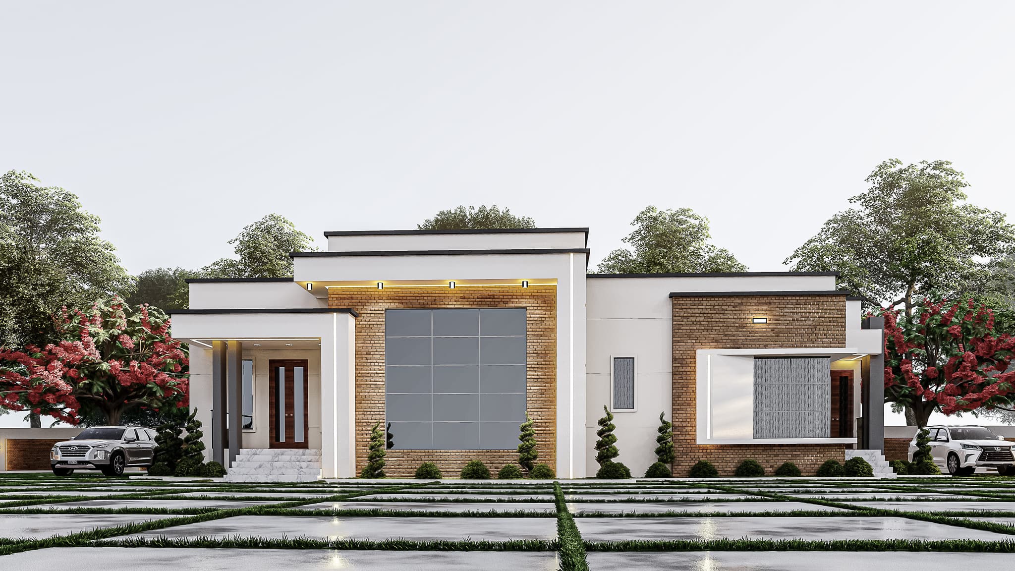 Modern 3-Bedroom Bungalow with Spacious Living & Functional Design-1