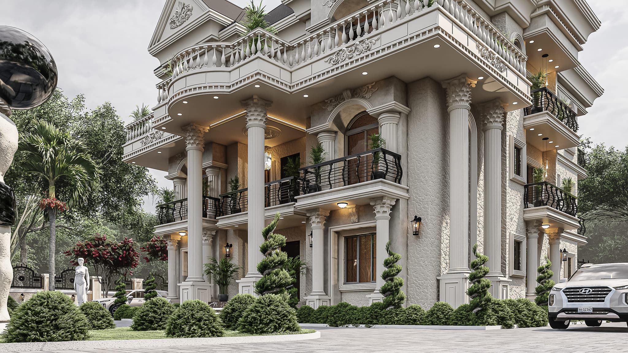 Luxury 12-Bedroom Duplex – Three Levels of Spacious, Modern Living-4