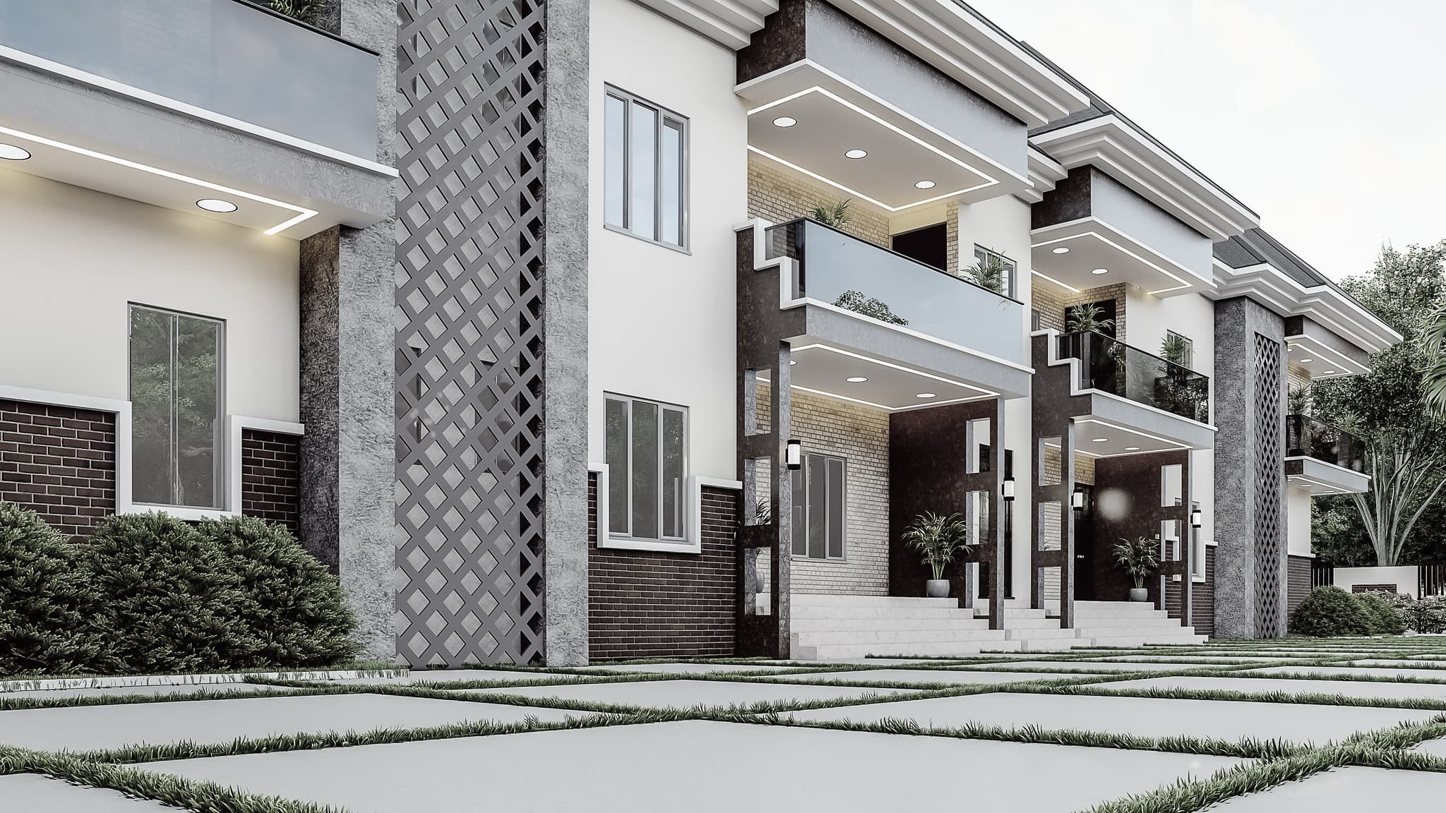 Modern 4-Unit 3-Bedroom Apartment Building – Spacious, Functional & Ideal for Multi-Family Living-4