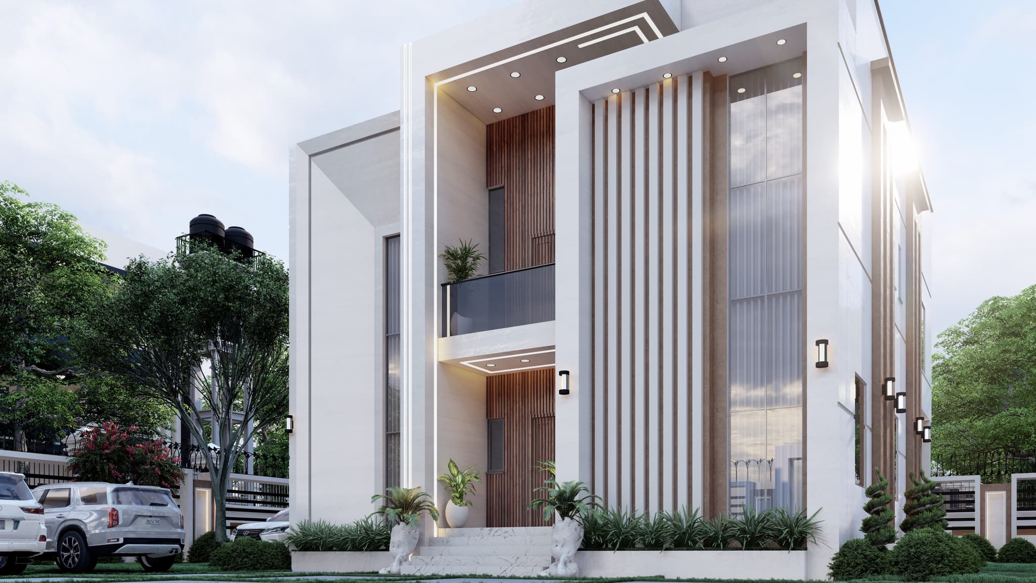 Grand 8-Bedroom Luxury Duplex with Dual-Level Living, Family Lounge & Multiple Ensuite Suites-4