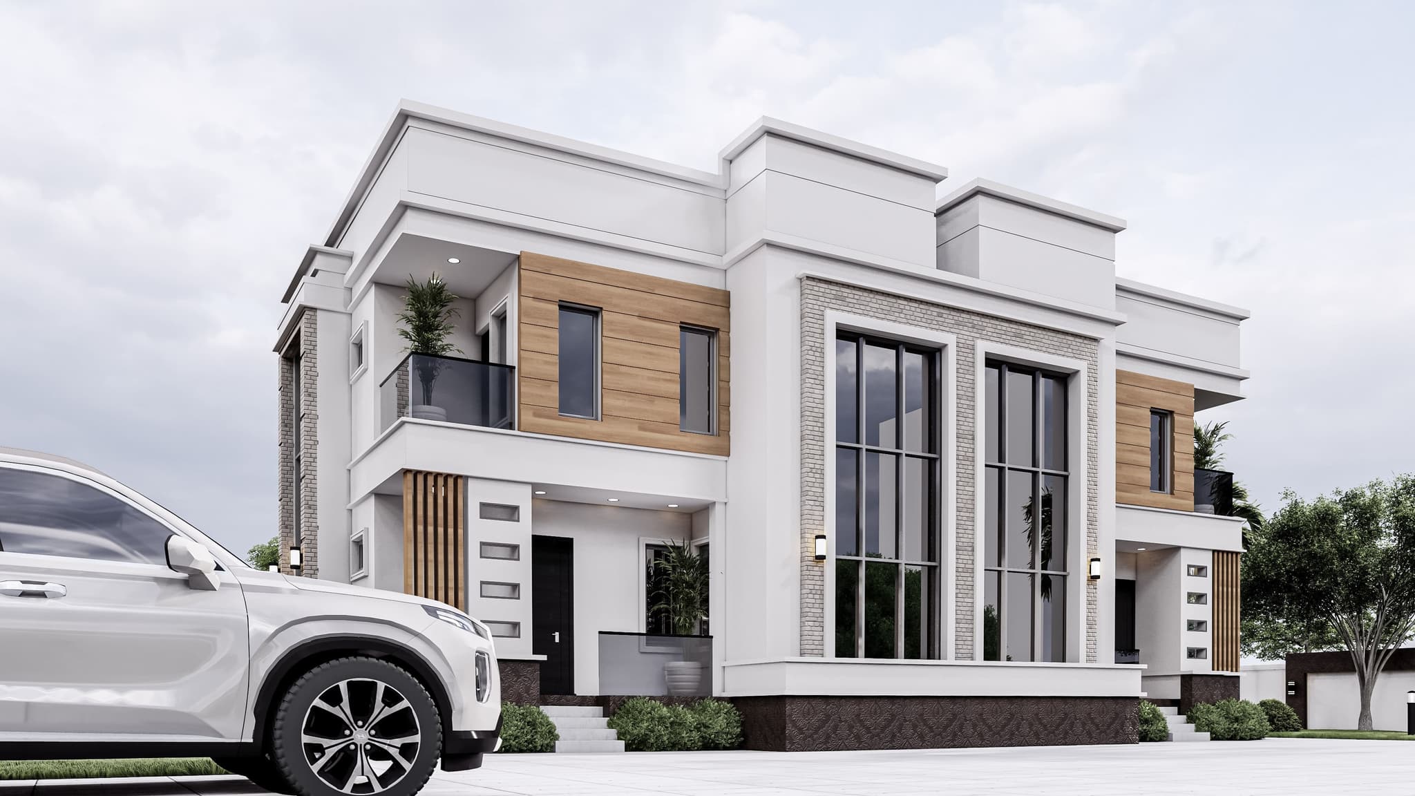 Twin 4-Bedroom Apartment Duplex – Modern Family Living with Dual Elegance & Comfort-6