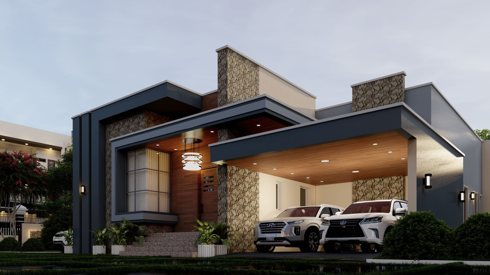 Contemporary 4-Bedroom All-Ensuite Bungalow with Spacious Lounge & Garage-4