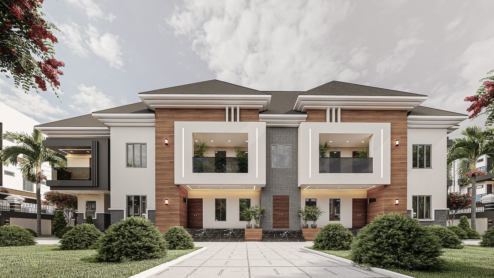 Modern 5-Unit Block of Flats – Selfcon, 2 & 3 Bedroom Apartments-1