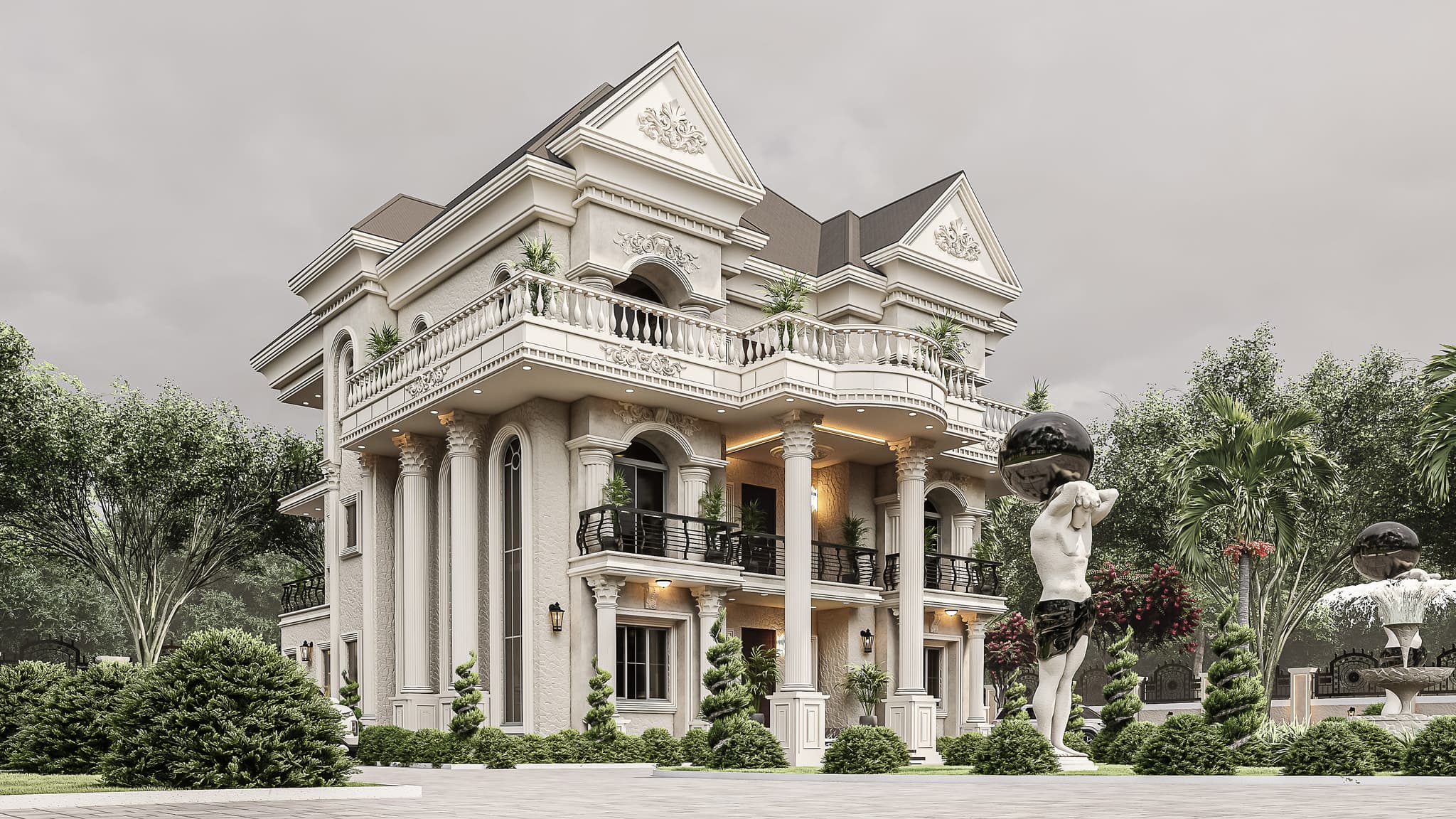 Luxury 12-Bedroom Duplex – Three Levels of Spacious, Modern Living-3