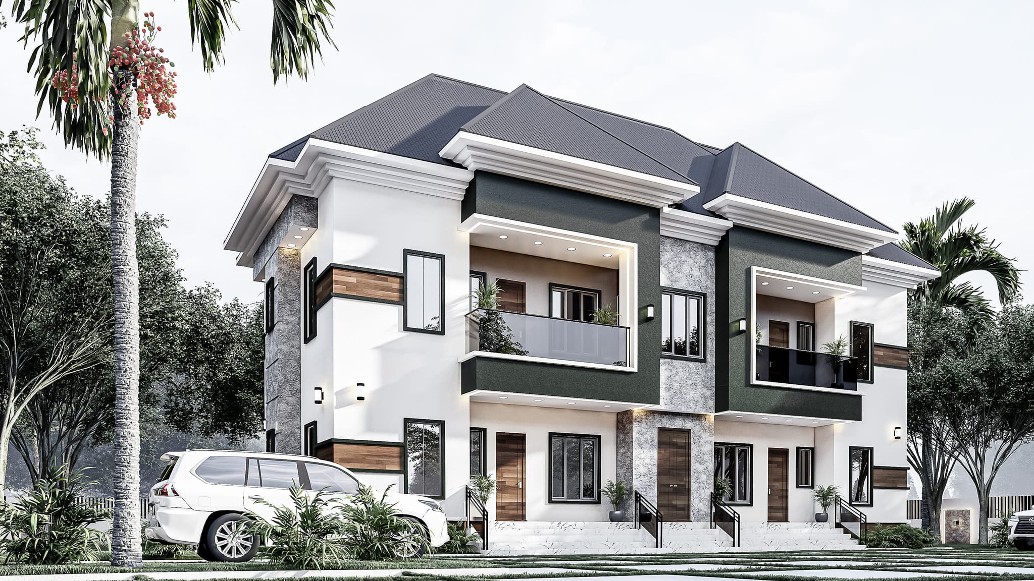 Modern 2-Bedroom Apartment Block – Stylish, Simple & Functional Design-3