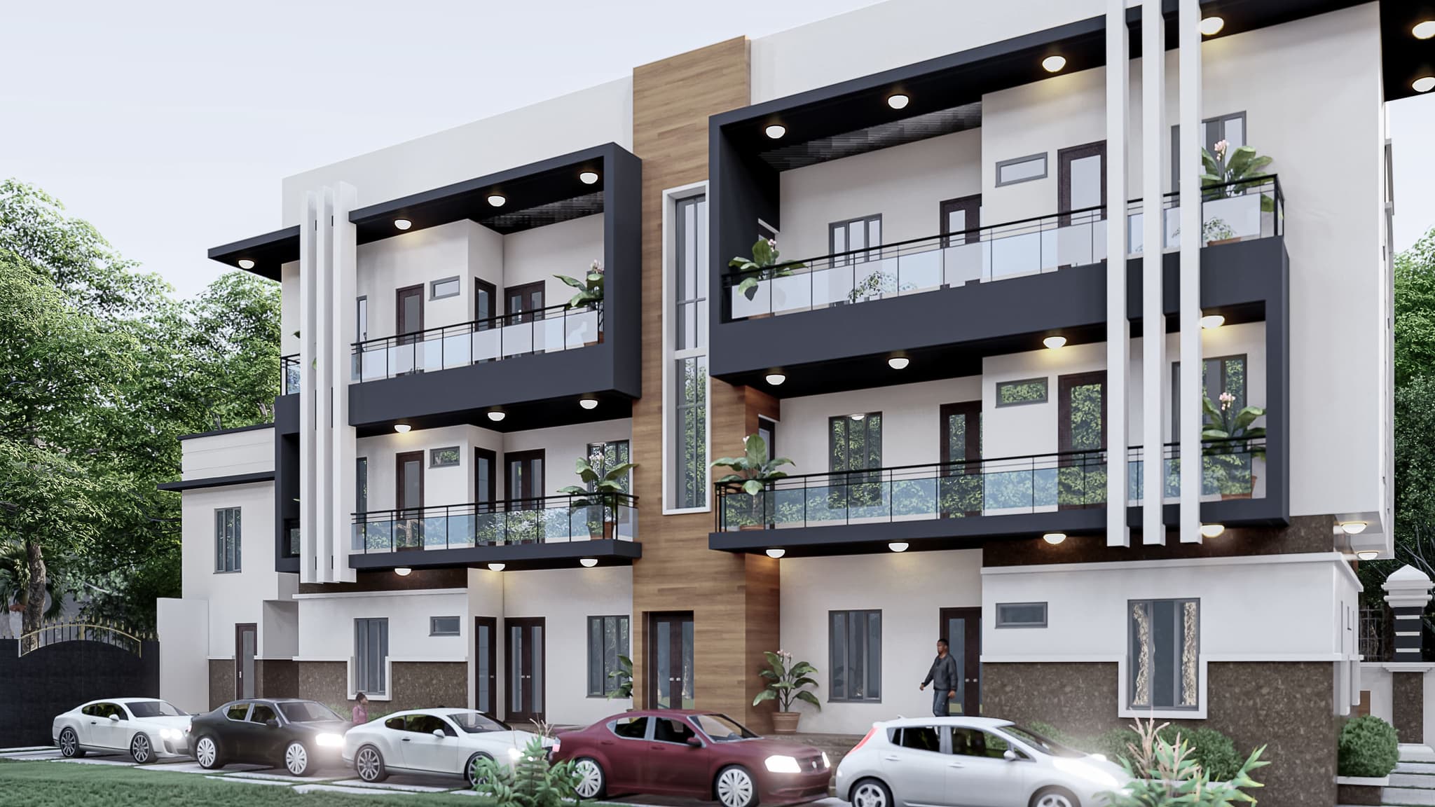 Spacious 6-Unit 2-Bedroom Block of Flats with Modern Design-3