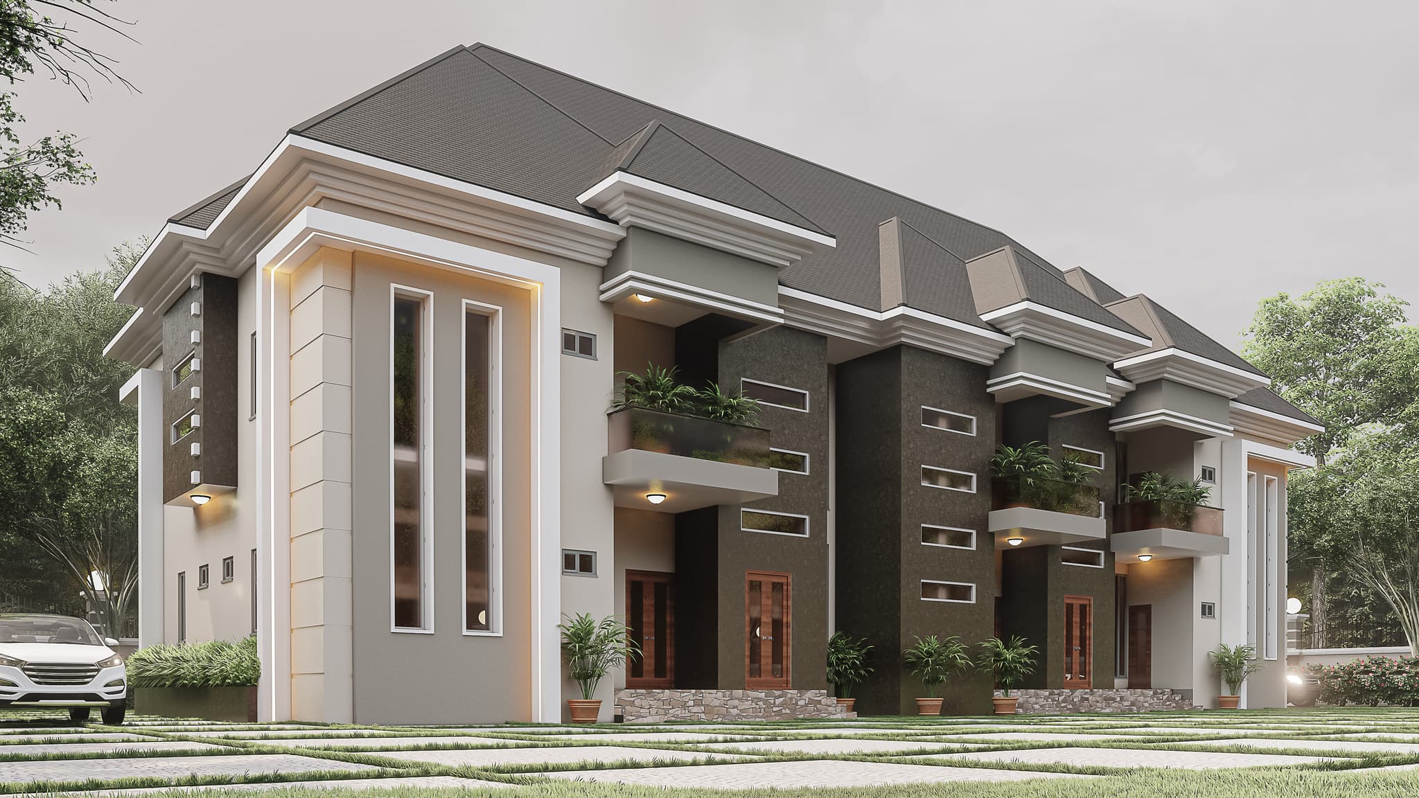 Elegant 6-Unit 2-Bedroom Flats with Spacious Lounges & Sit-Outs-5