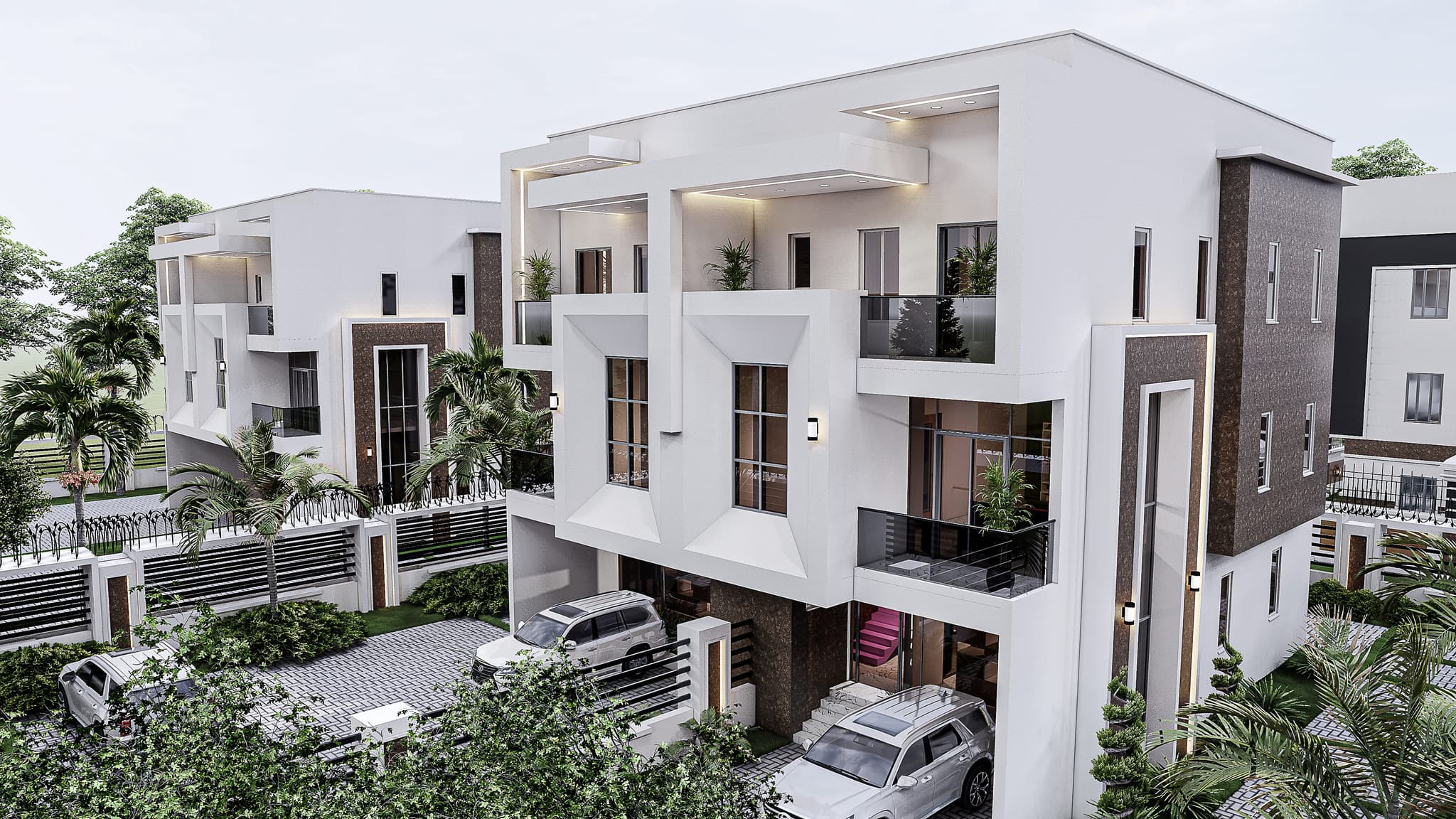 Luxury Twin 5-Bedroom Duplex with Spacious Interiors-7
