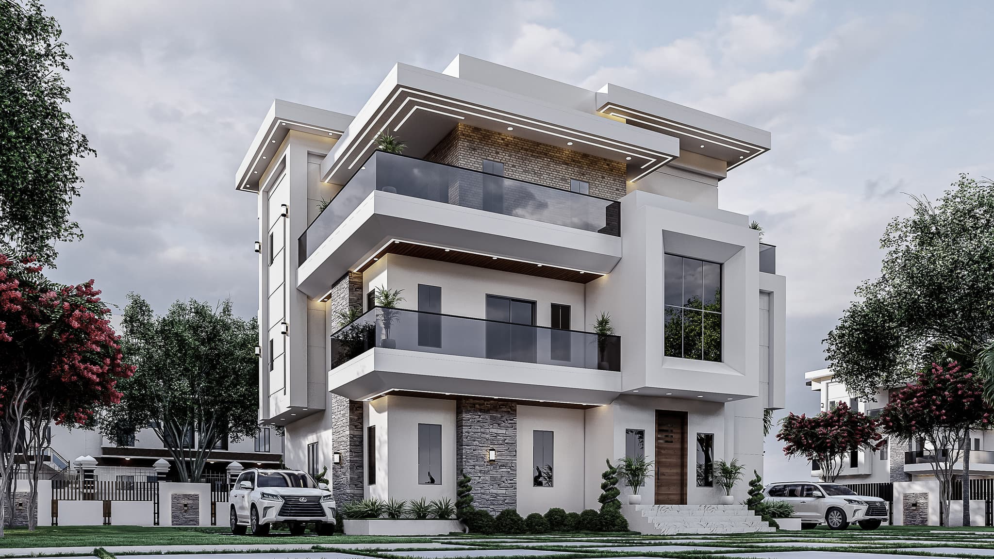 Luxury 7-Bedroom Duplex – Triple Lounge, Grand Master Suite & Multiple Sit-Outs-5