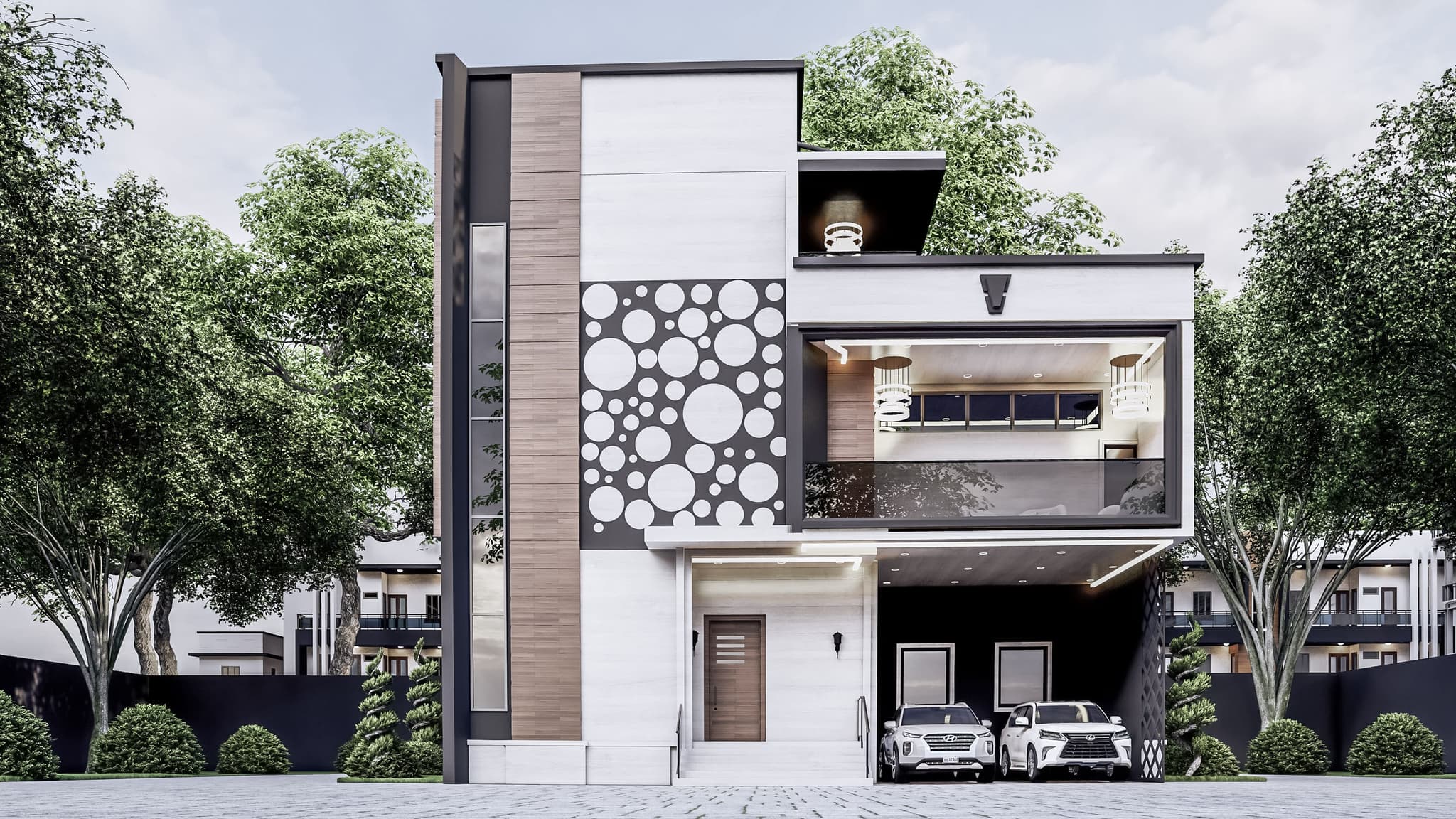 Ultra-Modern 5-Bedroom Duplex with Penthouse Suite, Cinema, Gym, Study & Double-Volume Living Space-1