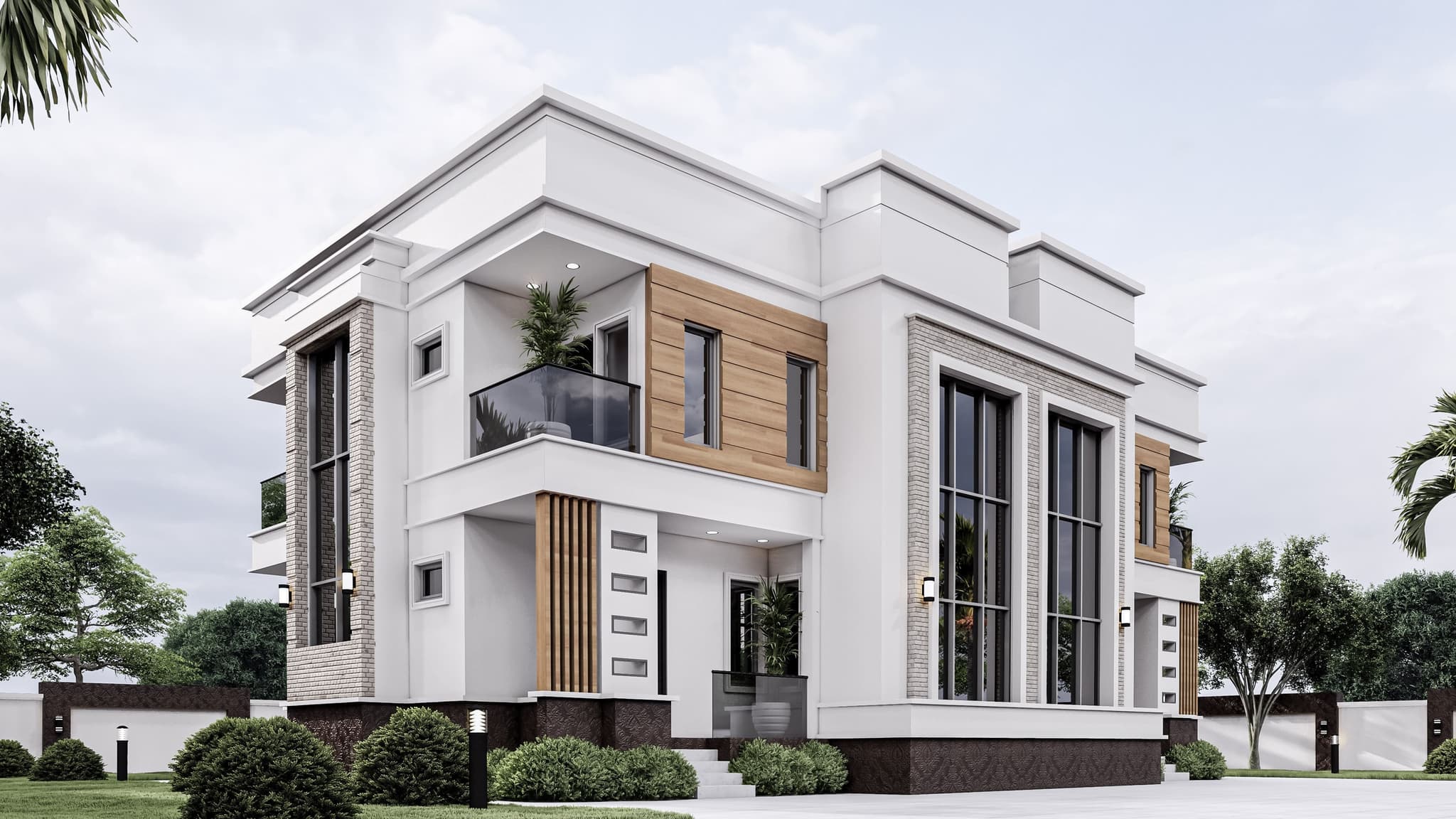 Twin 4-Bedroom Apartment Duplex – Modern Family Living with Dual Elegance & Comfort-4