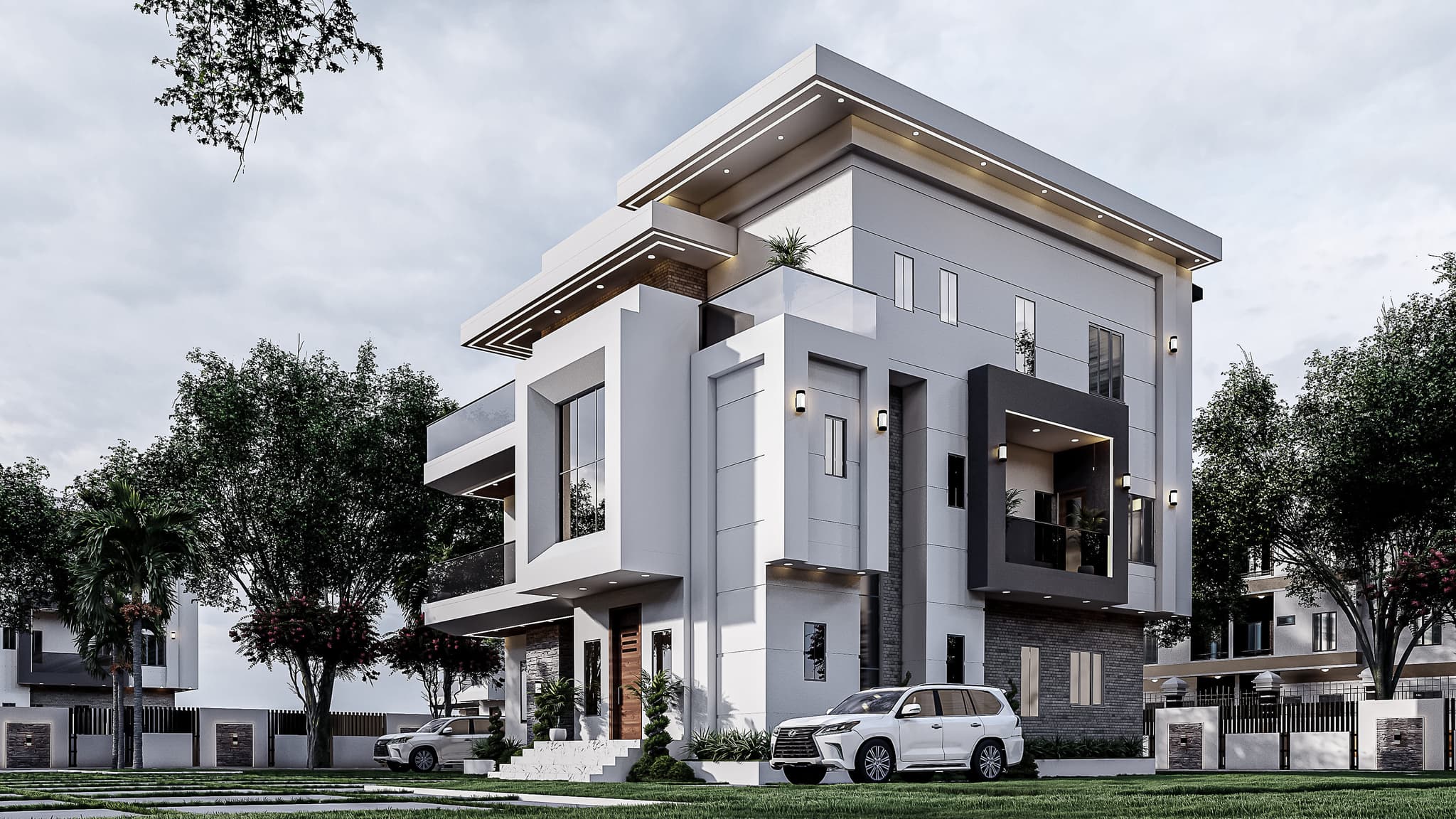 Luxury 7-Bedroom Duplex – Triple Lounge, Grand Master Suite & Multiple Sit-Outs-2