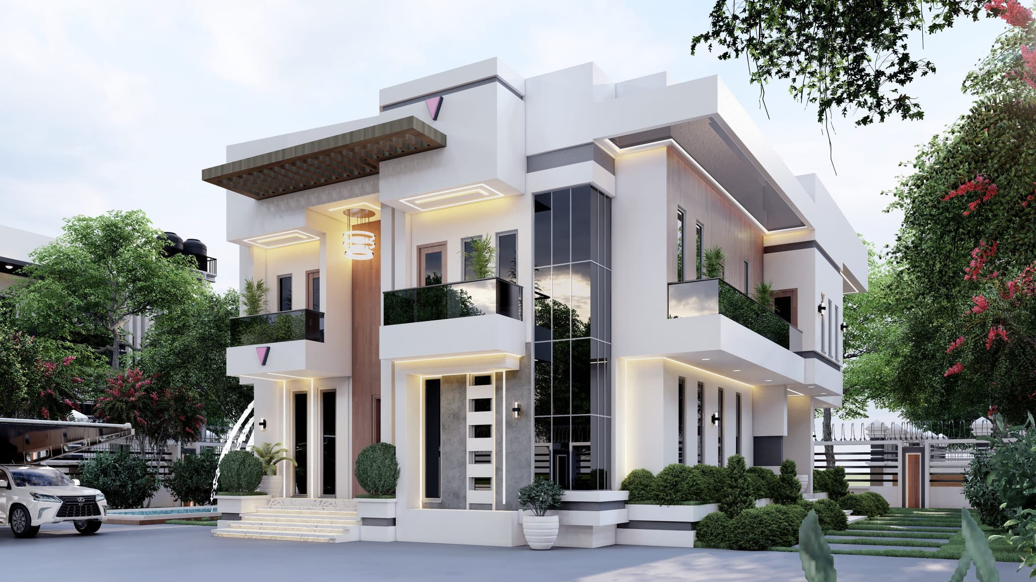 Grand 5-Bedroom Luxury Duplex with Double-Volume Living Room, Expansive Master Suites & Panoramic Sit-Outs-6