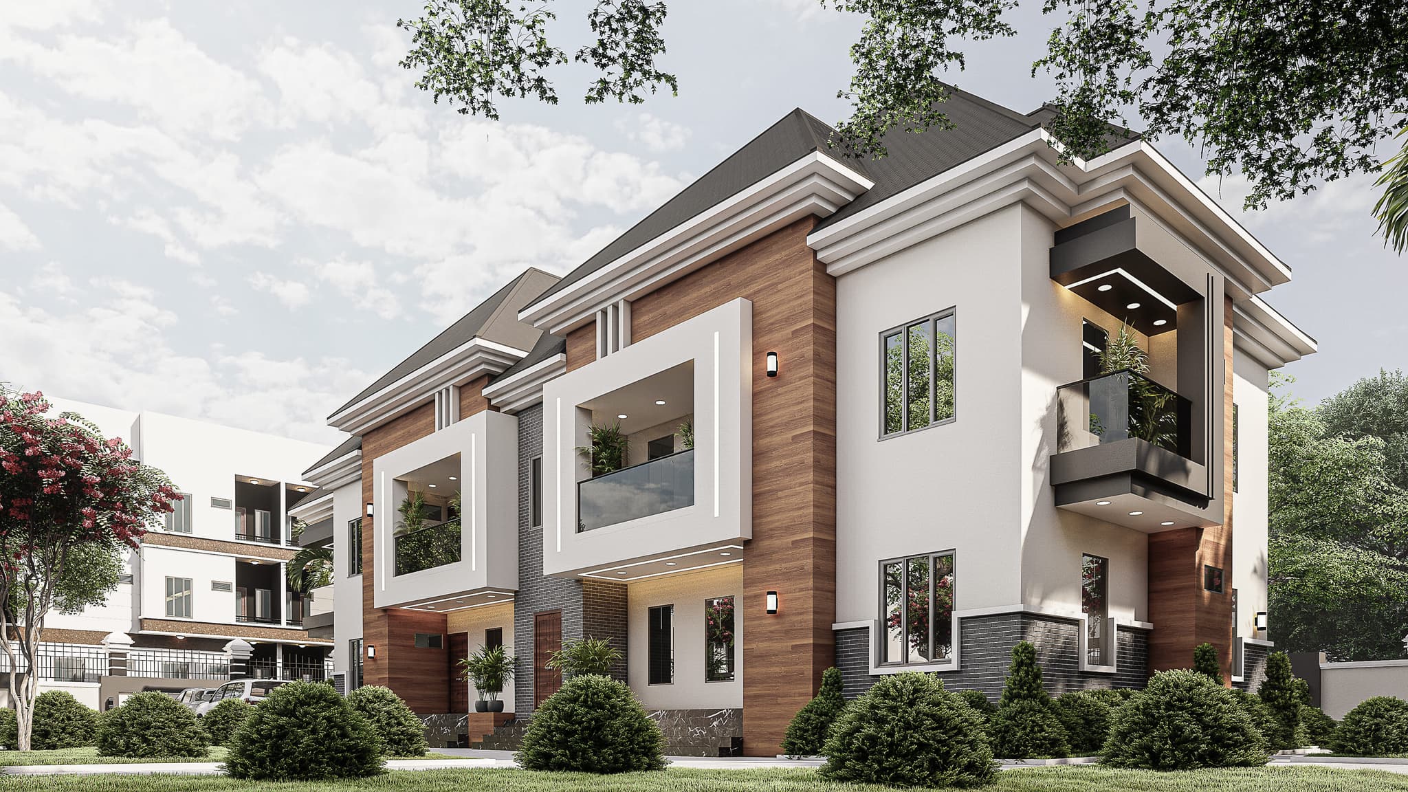 Modern 5-Unit Block of Flats – Selfcon, 2 & 3 Bedroom Apartments-2