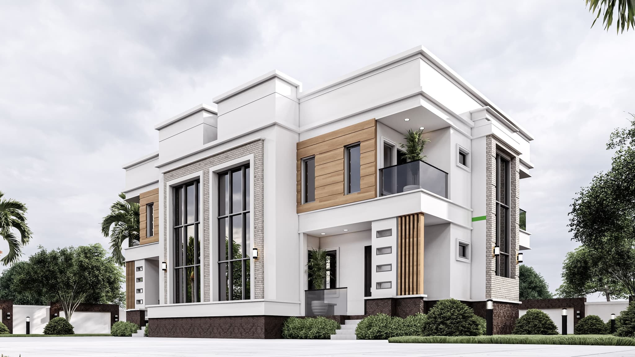 Twin 4-Bedroom Apartment Duplex – Modern Family Living with Dual Elegance & Comfort-5