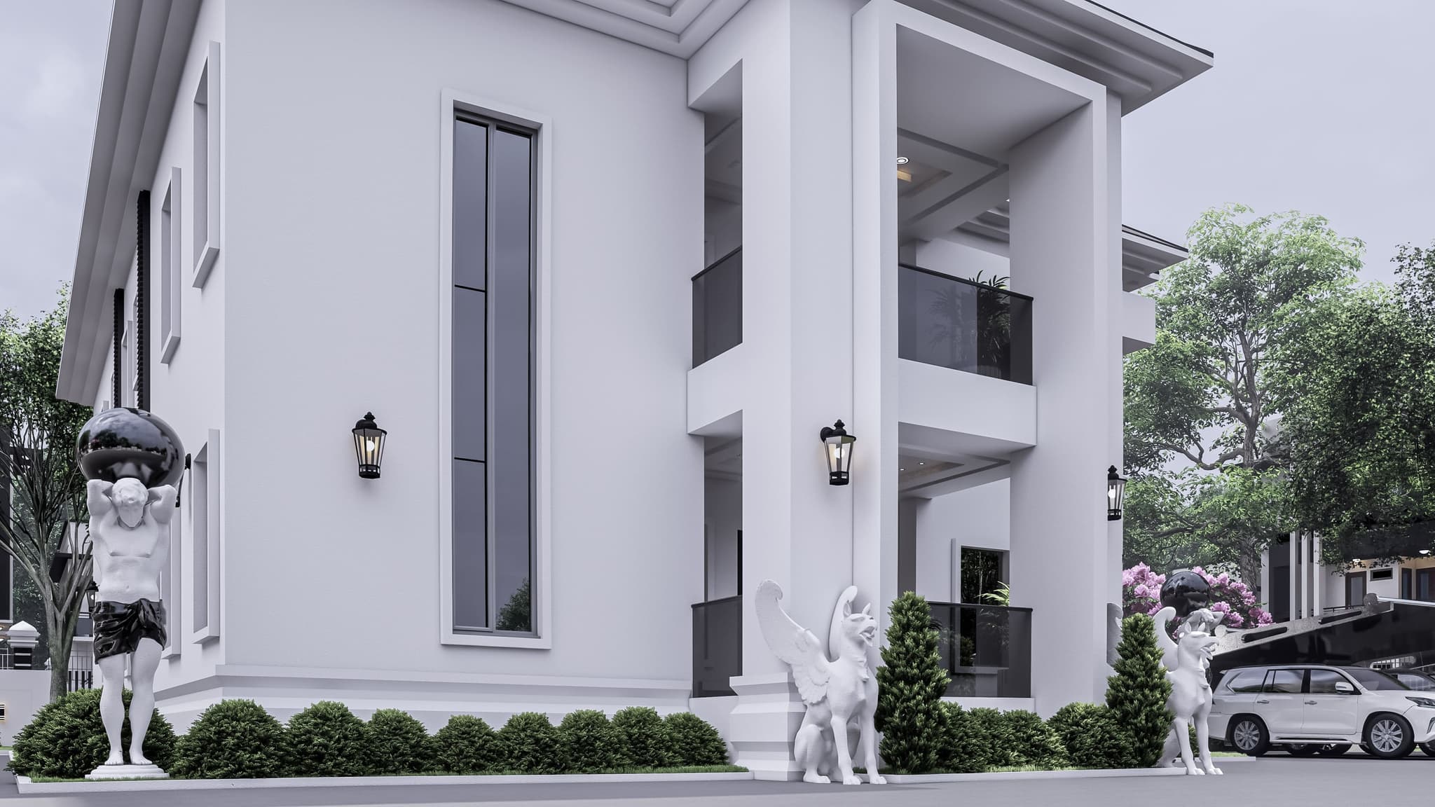 Luxury 5-Bedroom Duplex with Double-Volume Lounge, Grand Master Suite & Dual Staircases-3