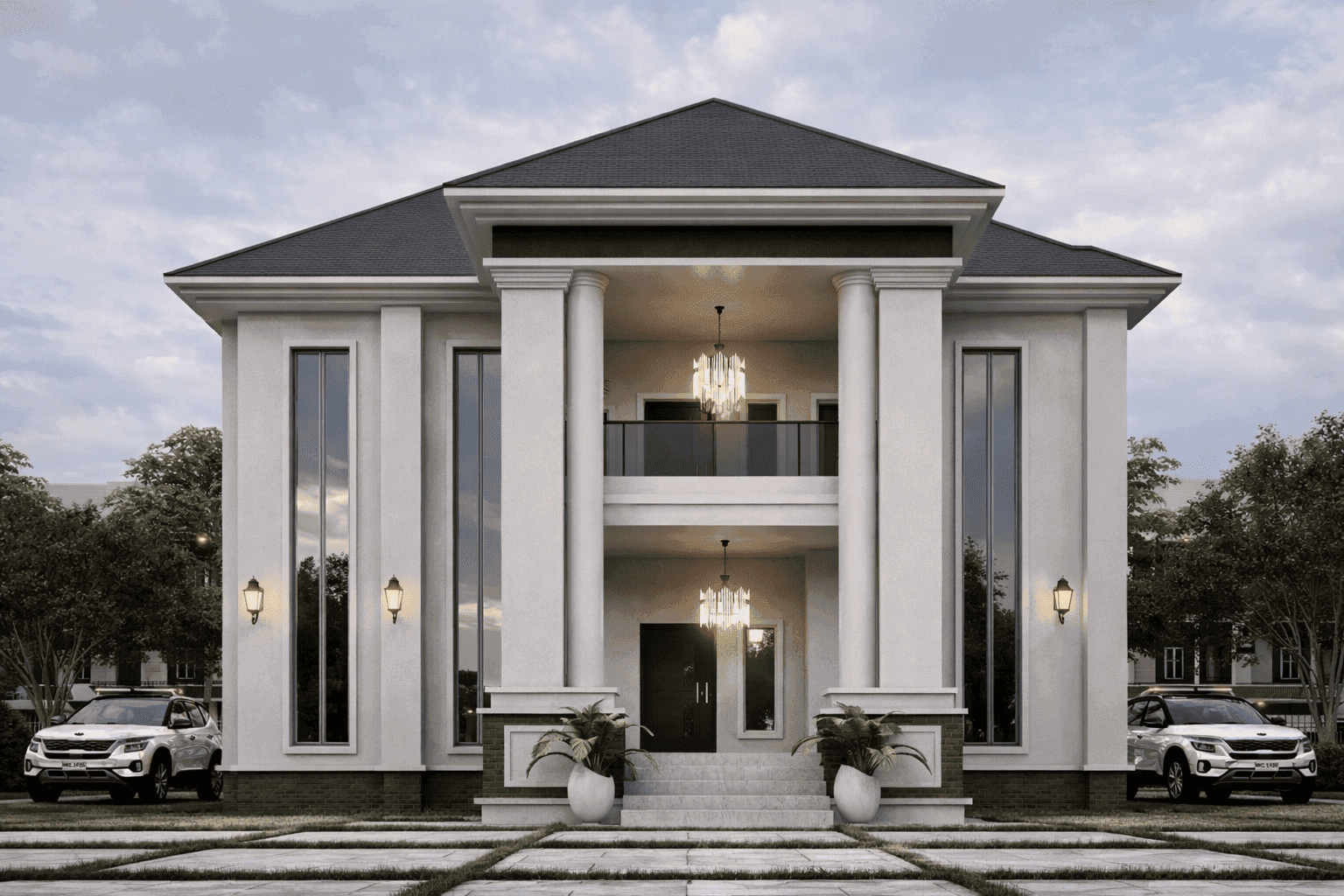 5-Bedroom Duplex with Double-Volume Living Space, Gallery Lounge, Study & Dual Staircases-1