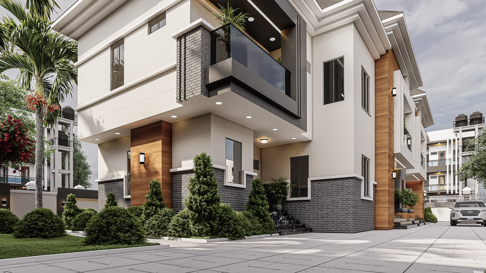 Modern 5-Unit Block of Flats – Selfcon, 2 & 3 Bedroom Apartments-4