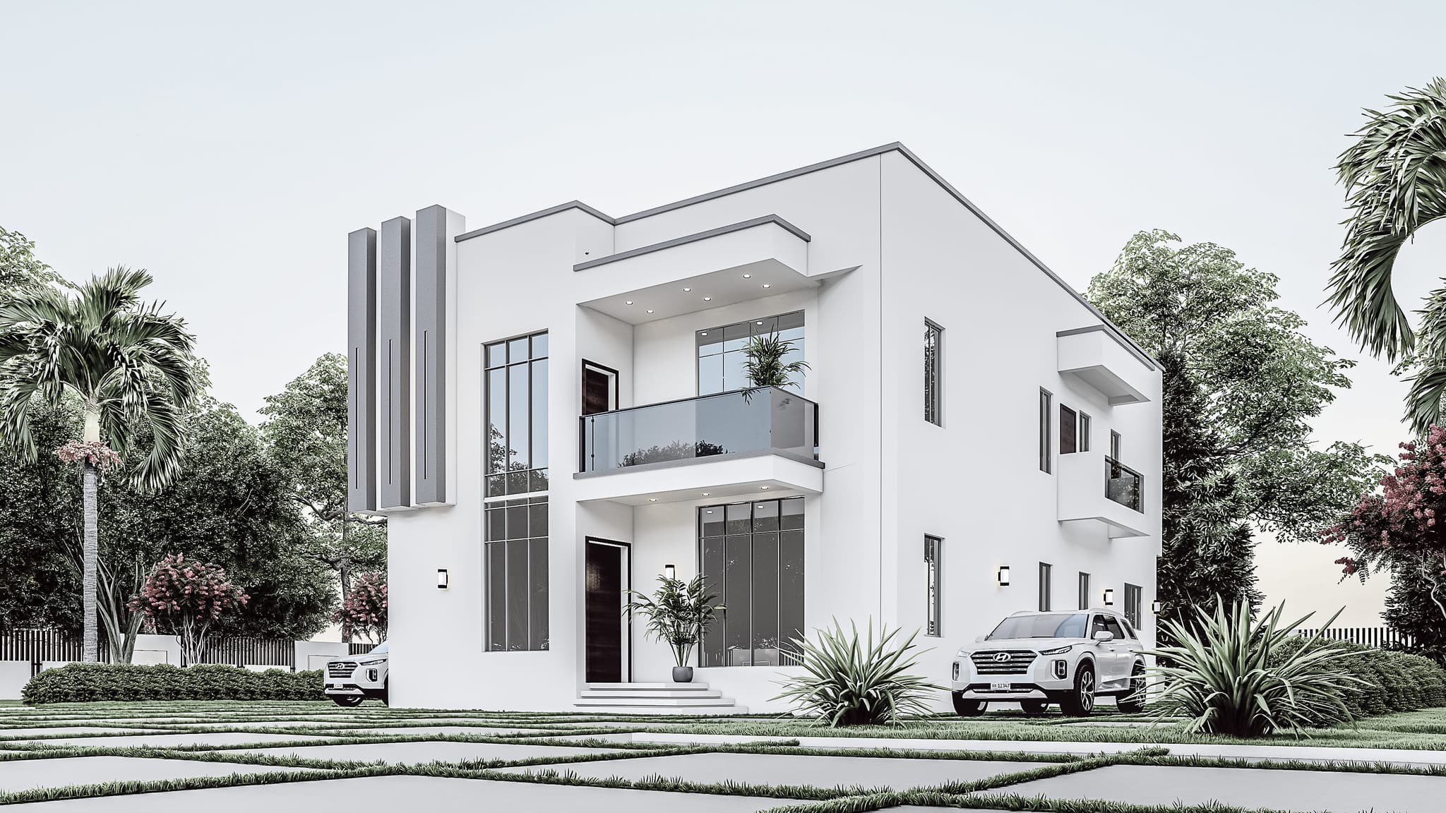 Luxury 5-Bedroom Duplex with Gallery & Double-Volume Living Room-3