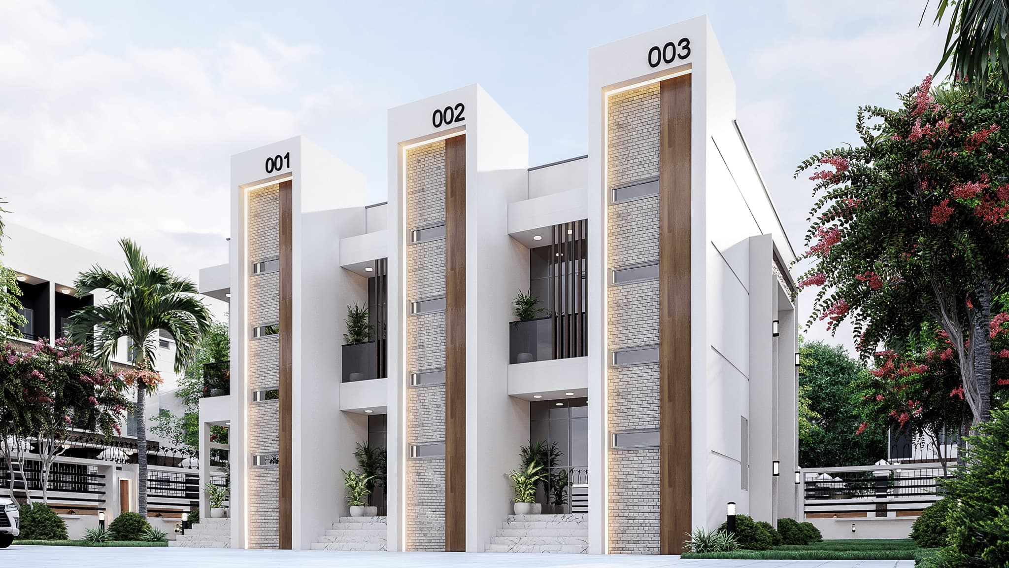 Contemporary Three-Unit 2-Bedroom Duplex – Ideal for Estate or Rental Use-3