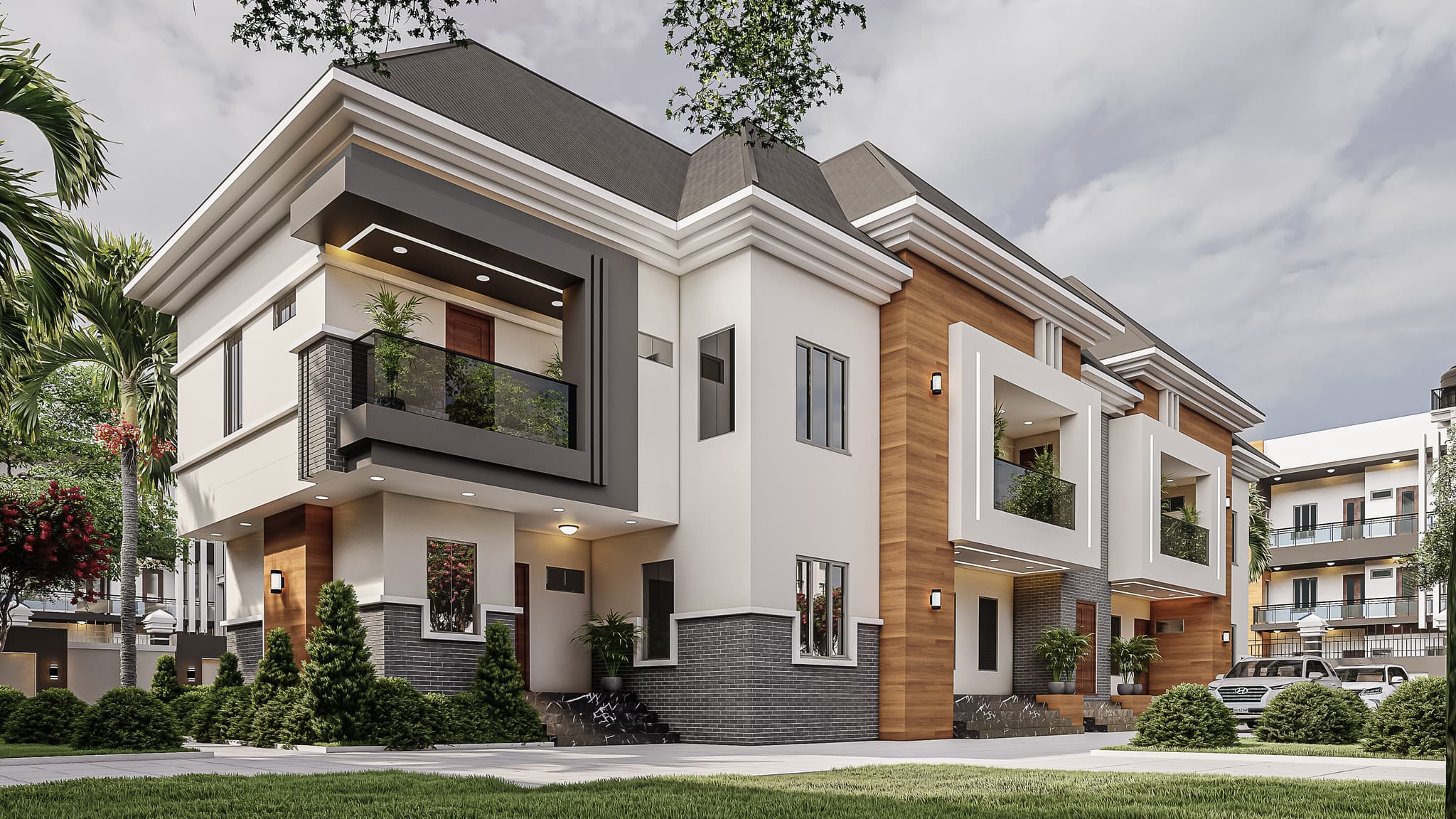 Modern 5-Unit Block of Flats – Selfcon, 2 & 3 Bedroom Apartments-5